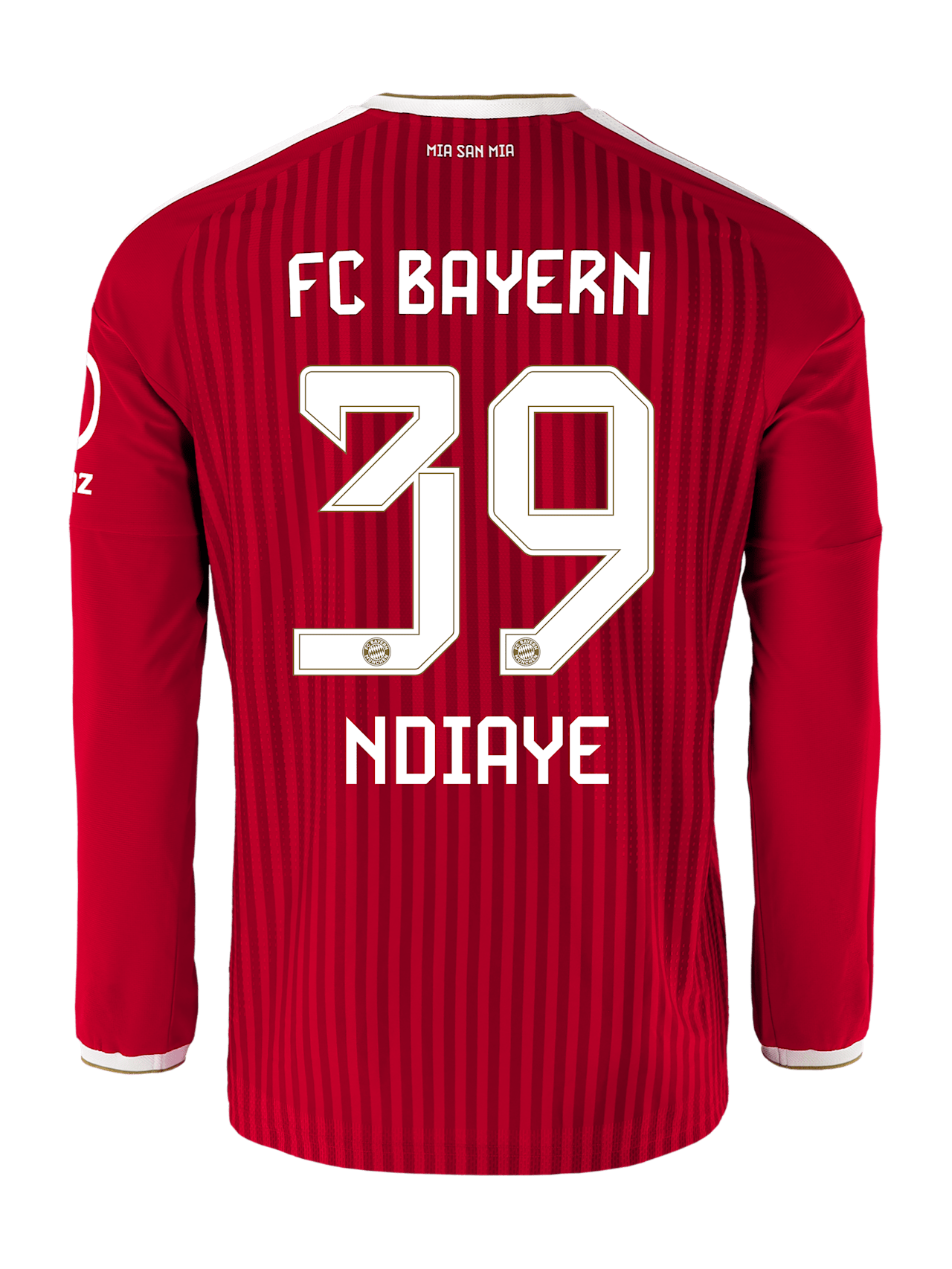 Bara Sapoko Ndiaye Herren Authentic Langarm Trikot Home 26-27 1