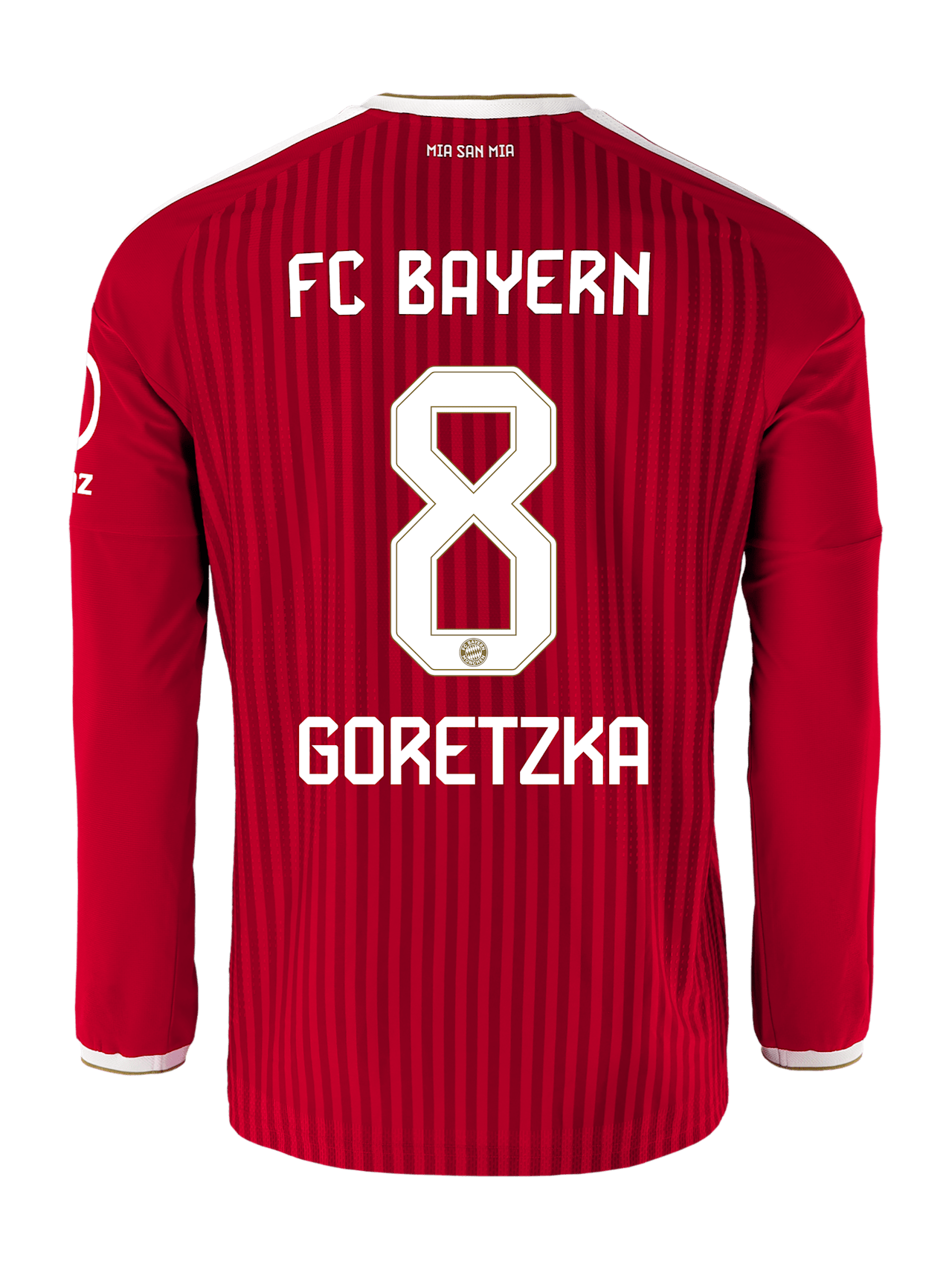 Leon Goretzka Hommes Maillot Manches Longues Authentique Domicile 26-27 1
