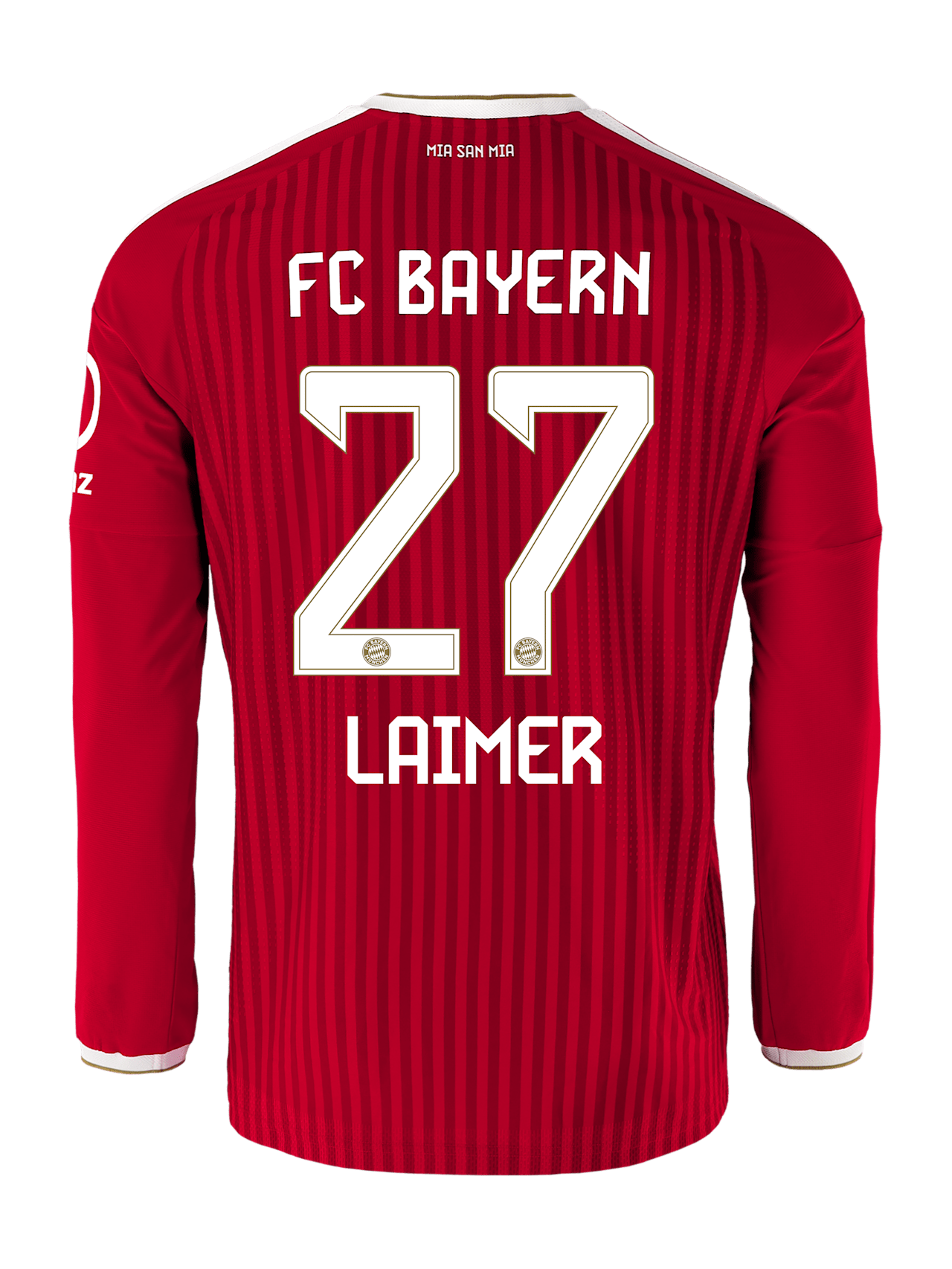 Konrad Laimer Herren Authentic Langarm Trikot Home 26-27 1