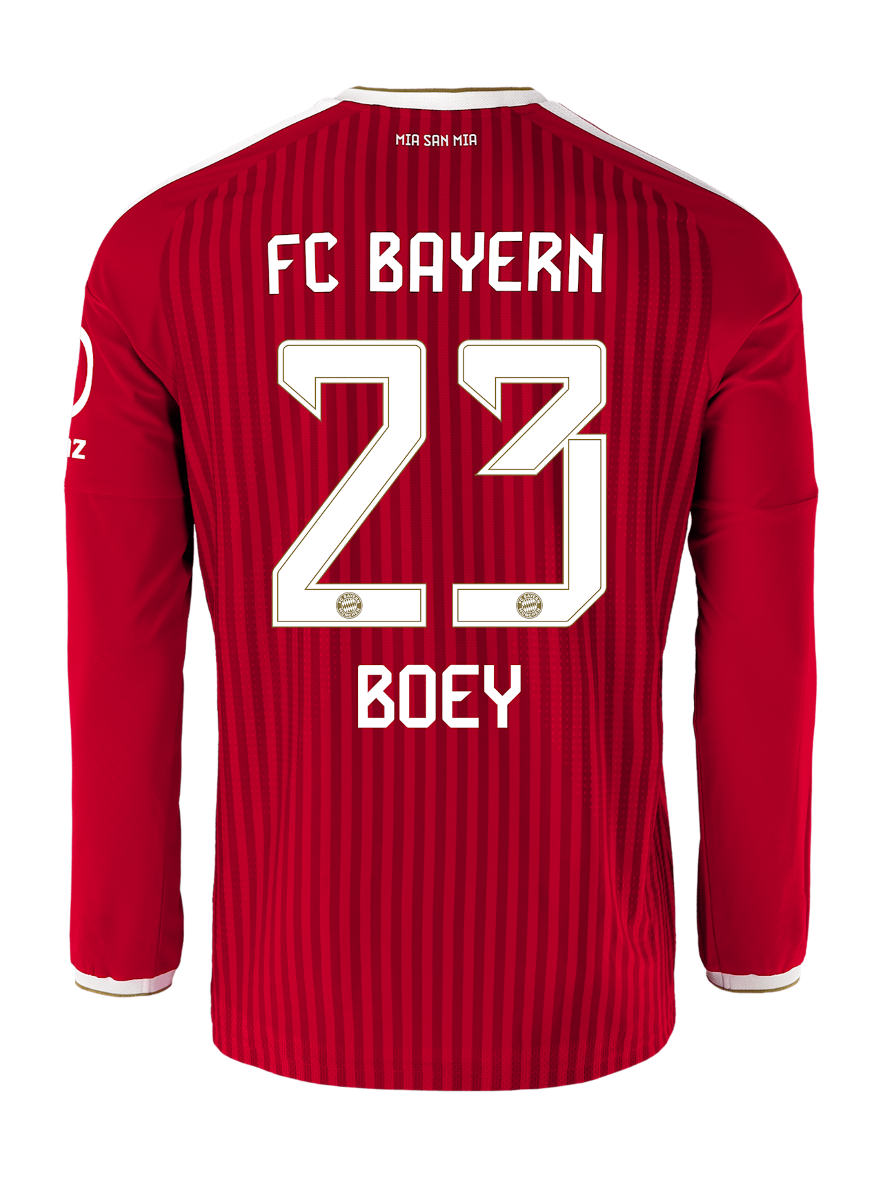 Sacha Boey Men Authentic Long-Sleeved Jersey Home  26-27 1