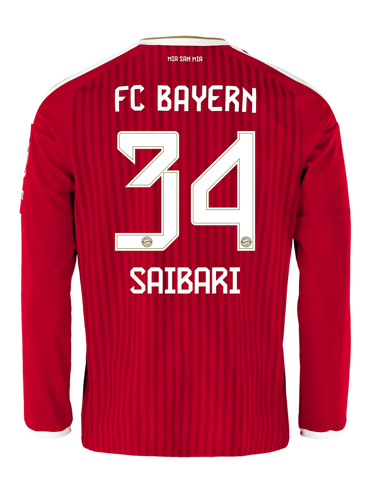 Ismael Saibari Men Long-Sleeve Jersey Home 26-27 1
