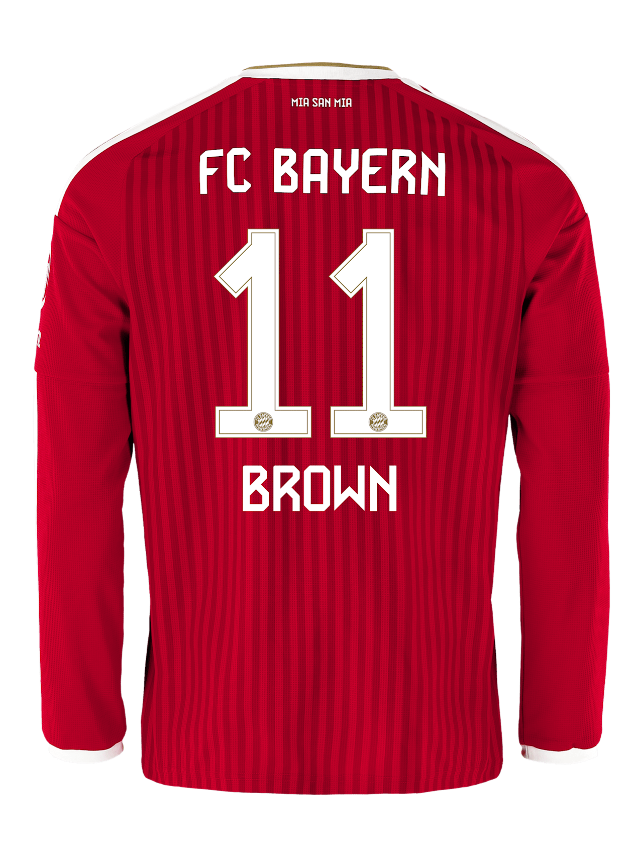 Nathaniel Brown Herren Langarm Trikot Home 26-27 1