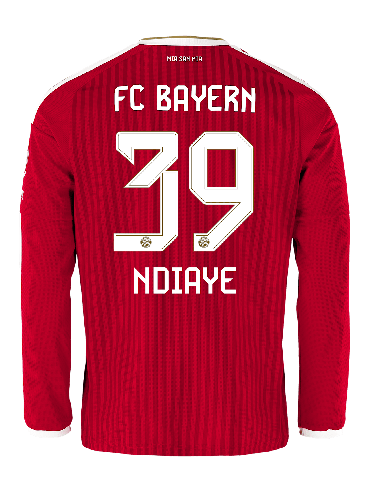 Bara Sapoko Ndiaye Herren Langarm Trikot Home 26-27 1