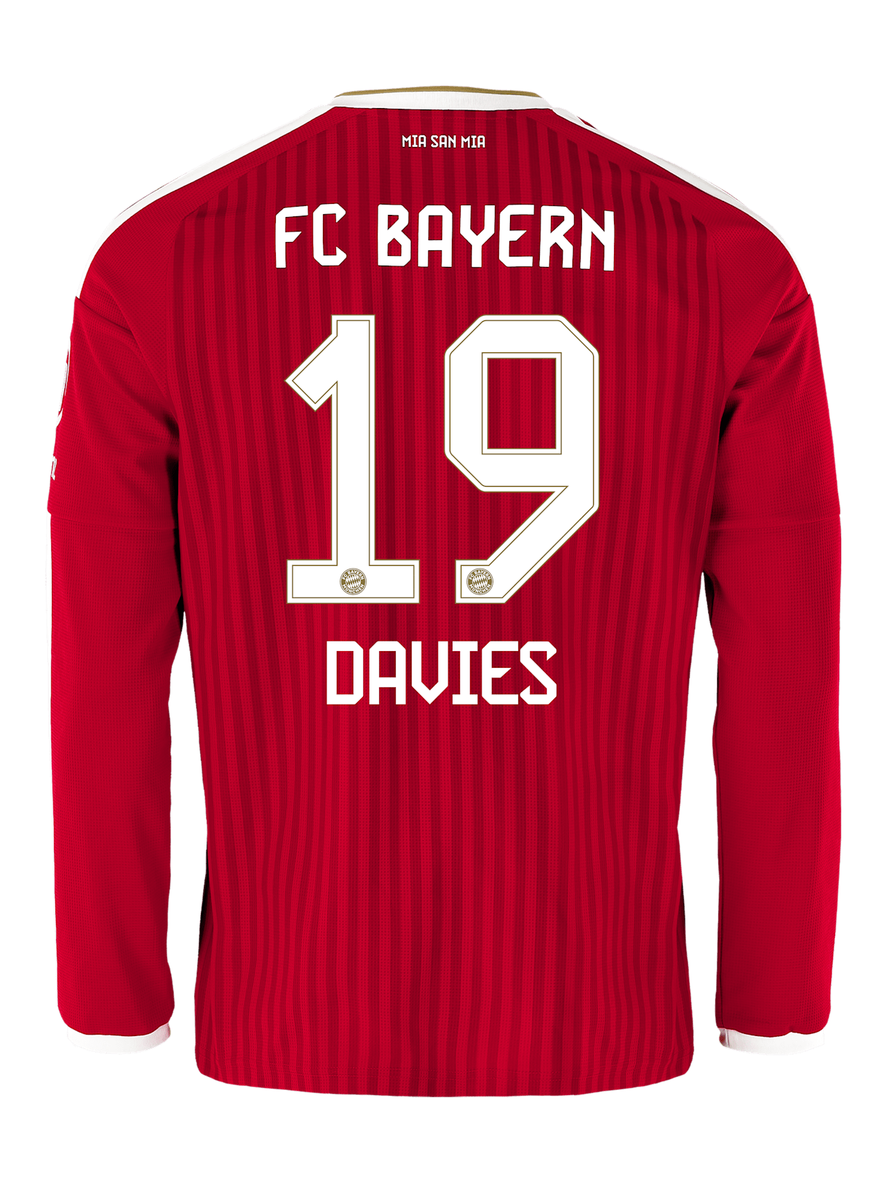 Alphonso Davies Hommes Maillot Manches Longues Domicile 26-27 1