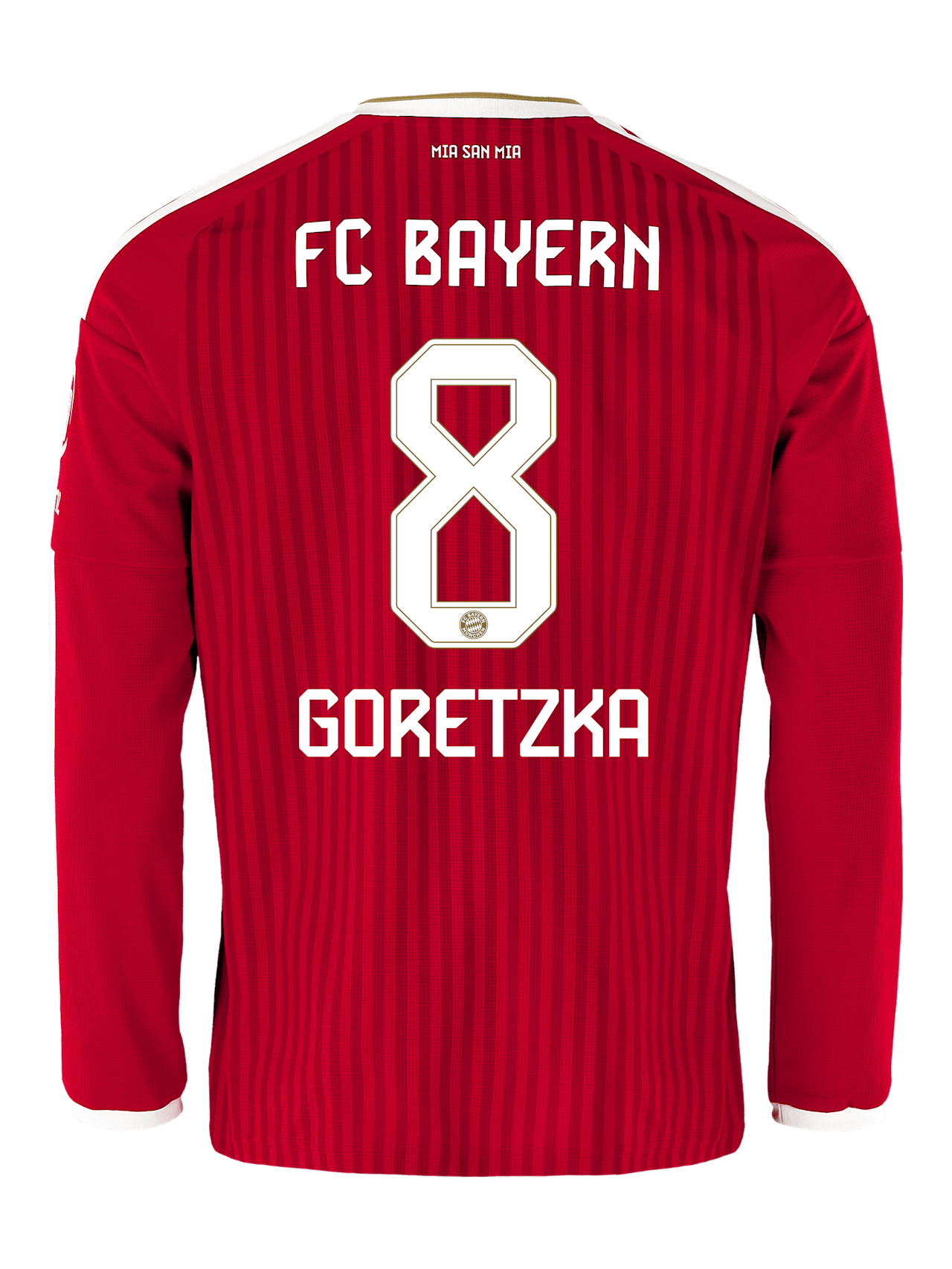 Leon Goretzka Hommes Maillot Manches Longues Domicile 26-27 1