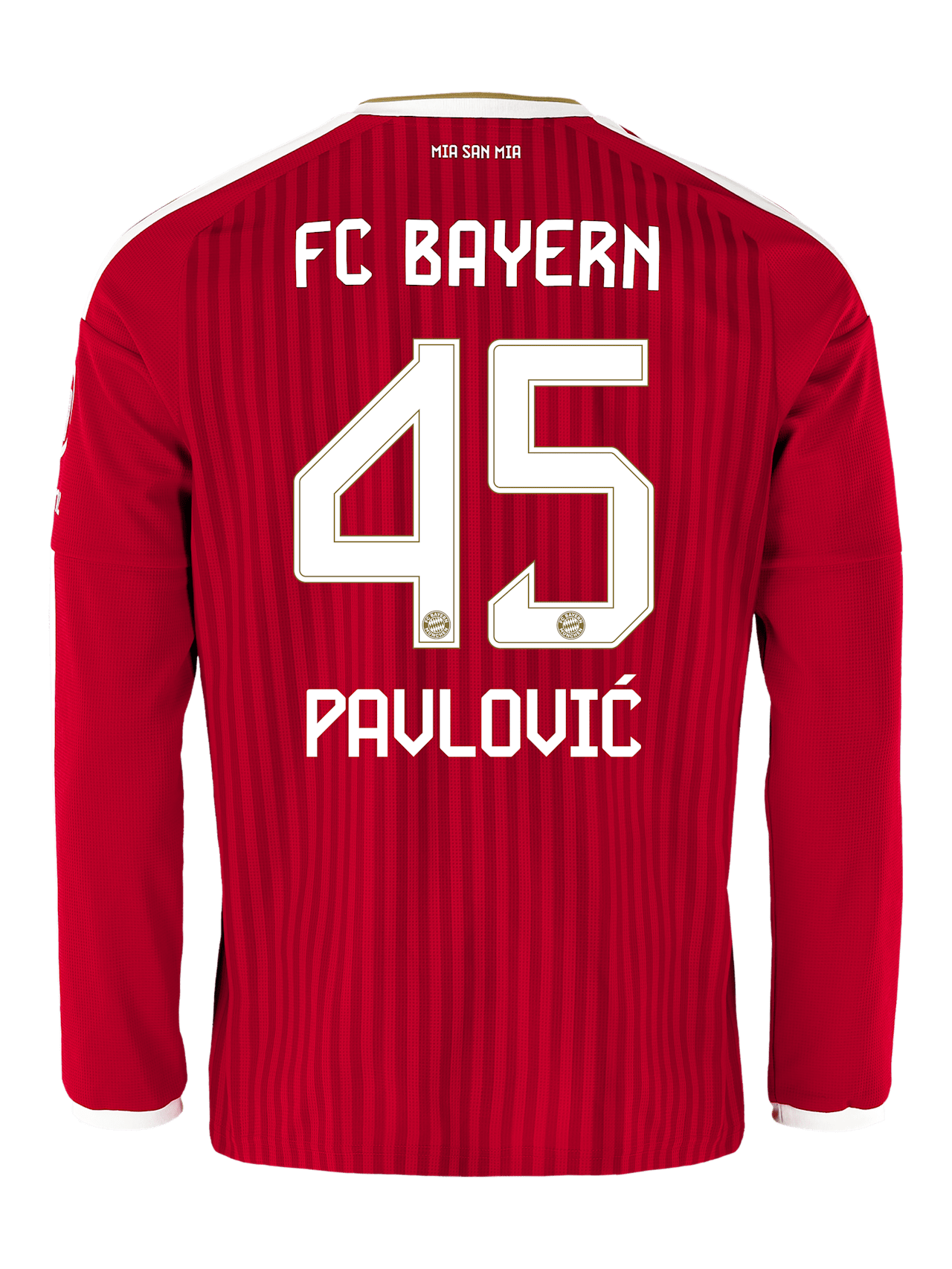 Aleksandar Pavlović Hommes Maillot Manches Longues Domicile 26-27 1