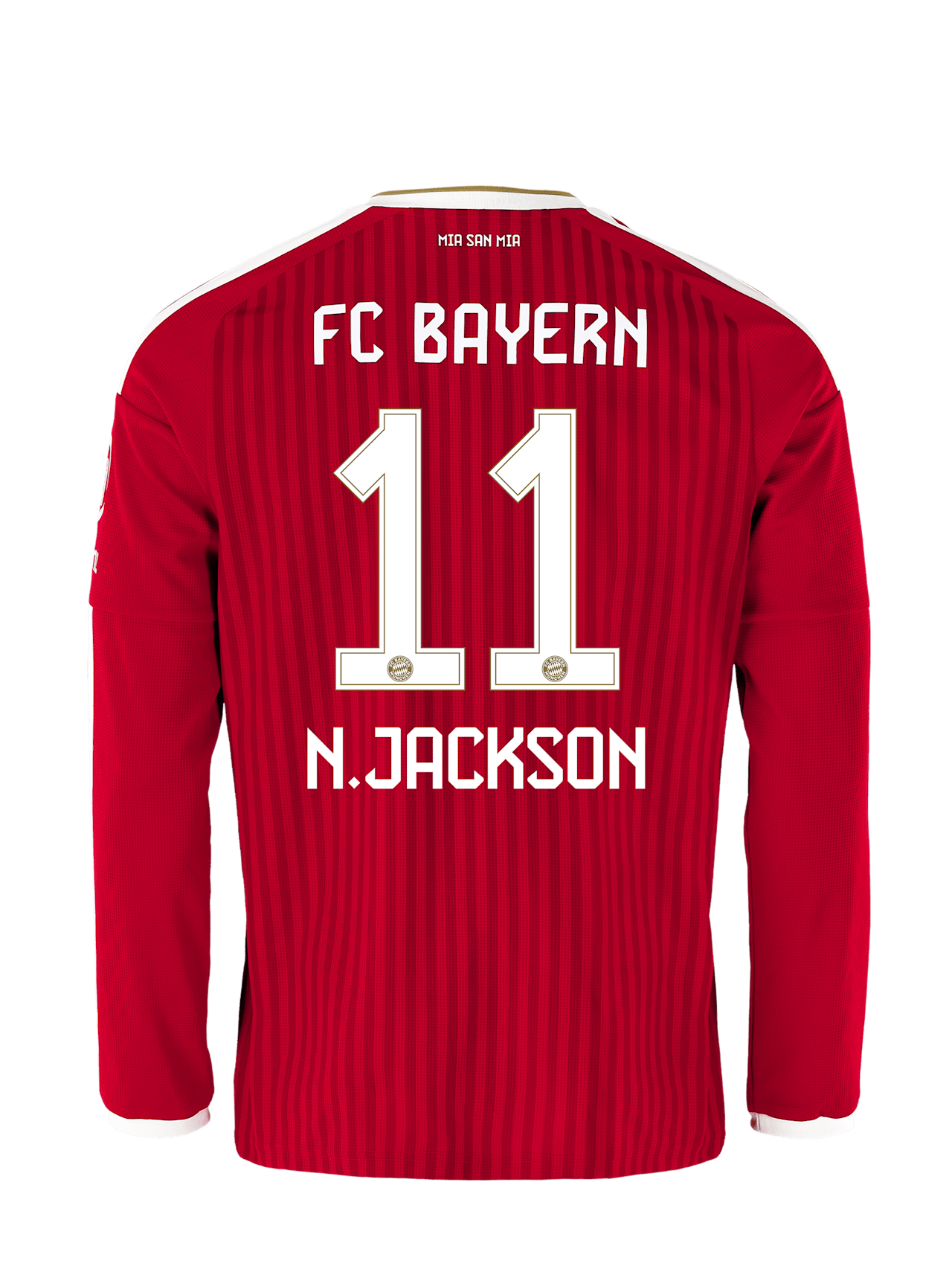 Nicolas Jackson Enfants Maillot Manches Longues Domicile 26-27 1