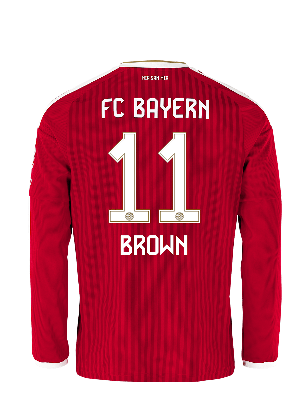 Nathaniel Brown Kinder Langarm Trikot Home 26-27 1