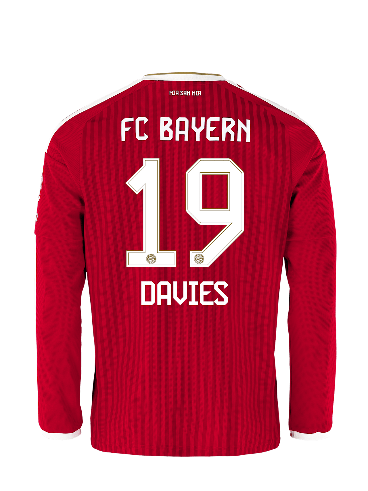 Alphonso Davies Enfants Maillot Manches Longues Domicile 26-27 1