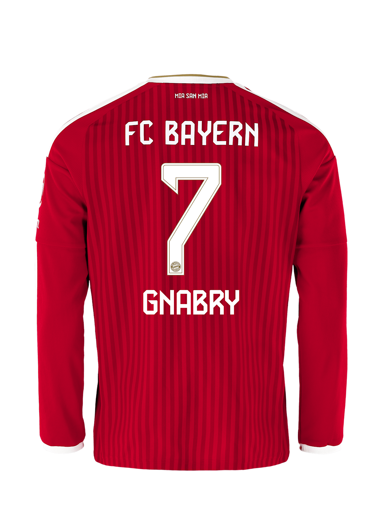 Serge Gnabry Enfants Maillot Manches Longues Domicile 26-27 1