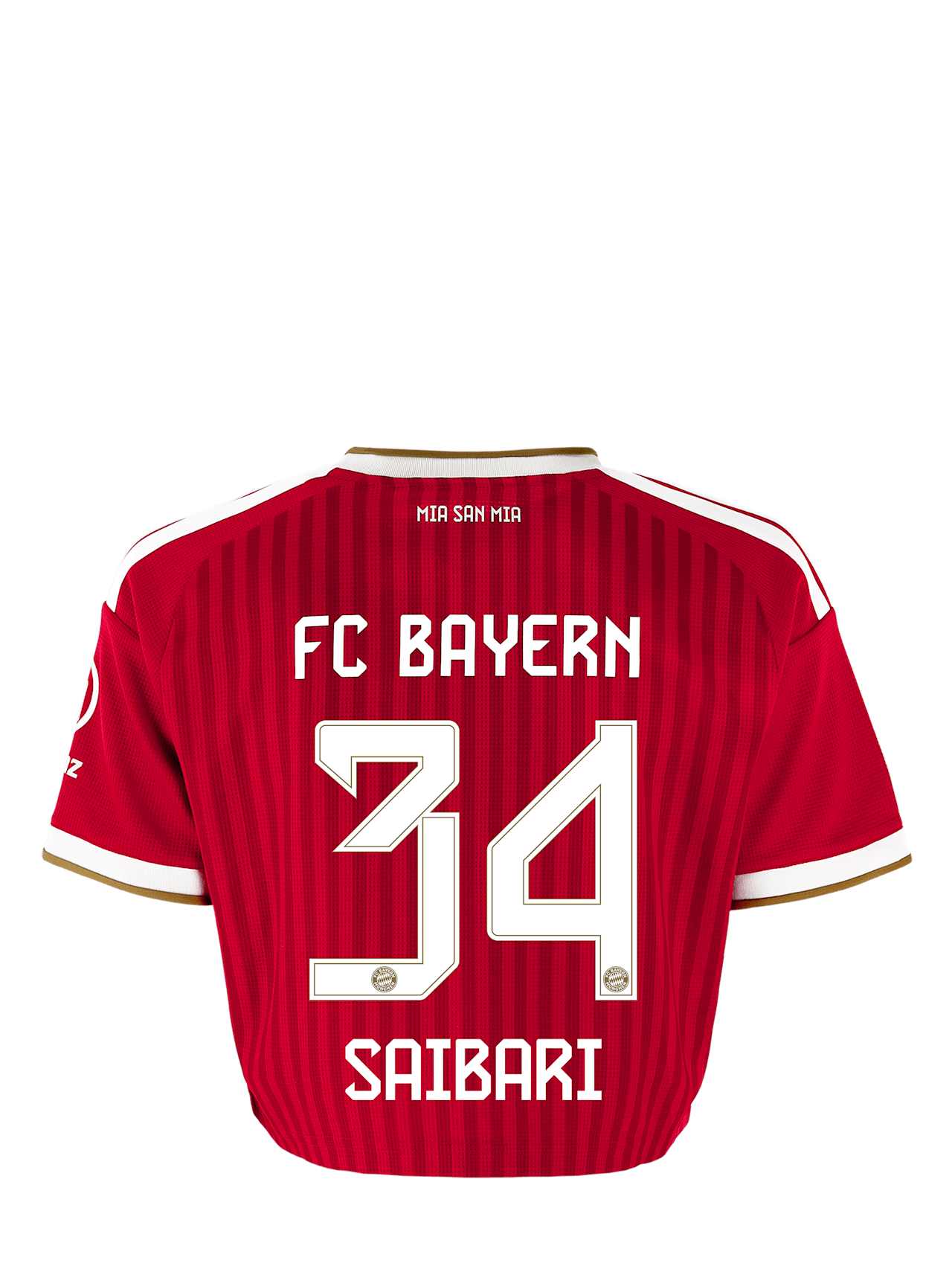 Ismael Saibari Women Cropped Jersey Home 26-27 1
