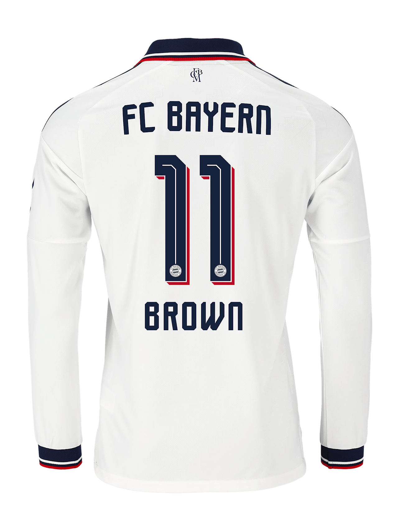 Authentic Langarm Trikot Away 26-27 detail 2
