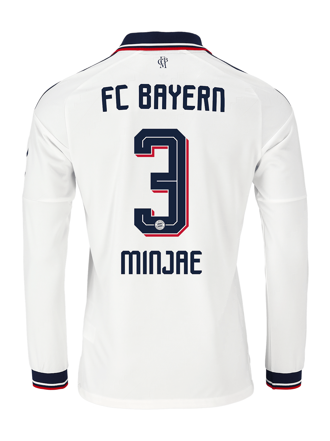 Authentic Langarm Trikot Away 26-27 detail 2