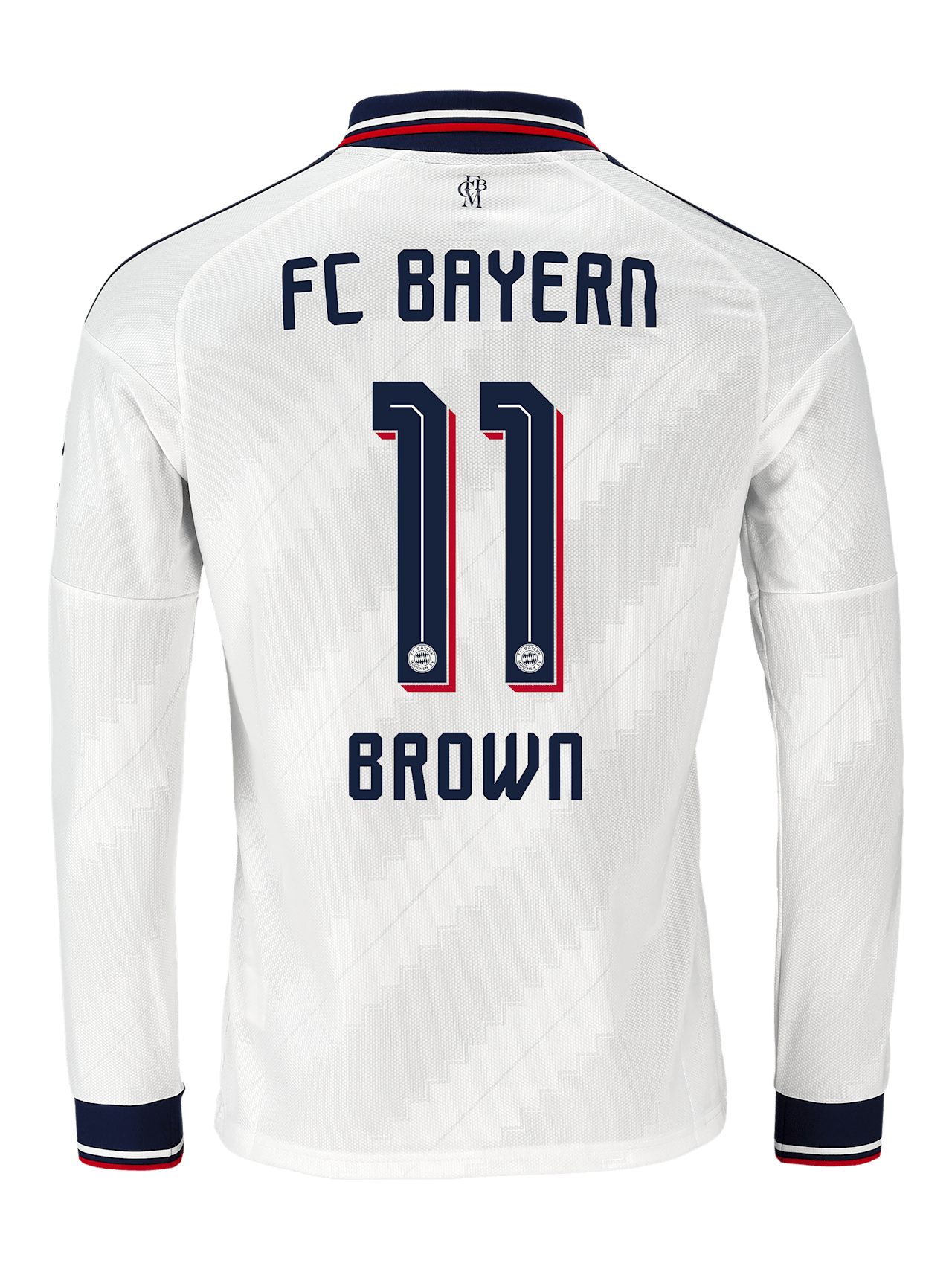 Langarm Trikot Away 26-27 detail 2