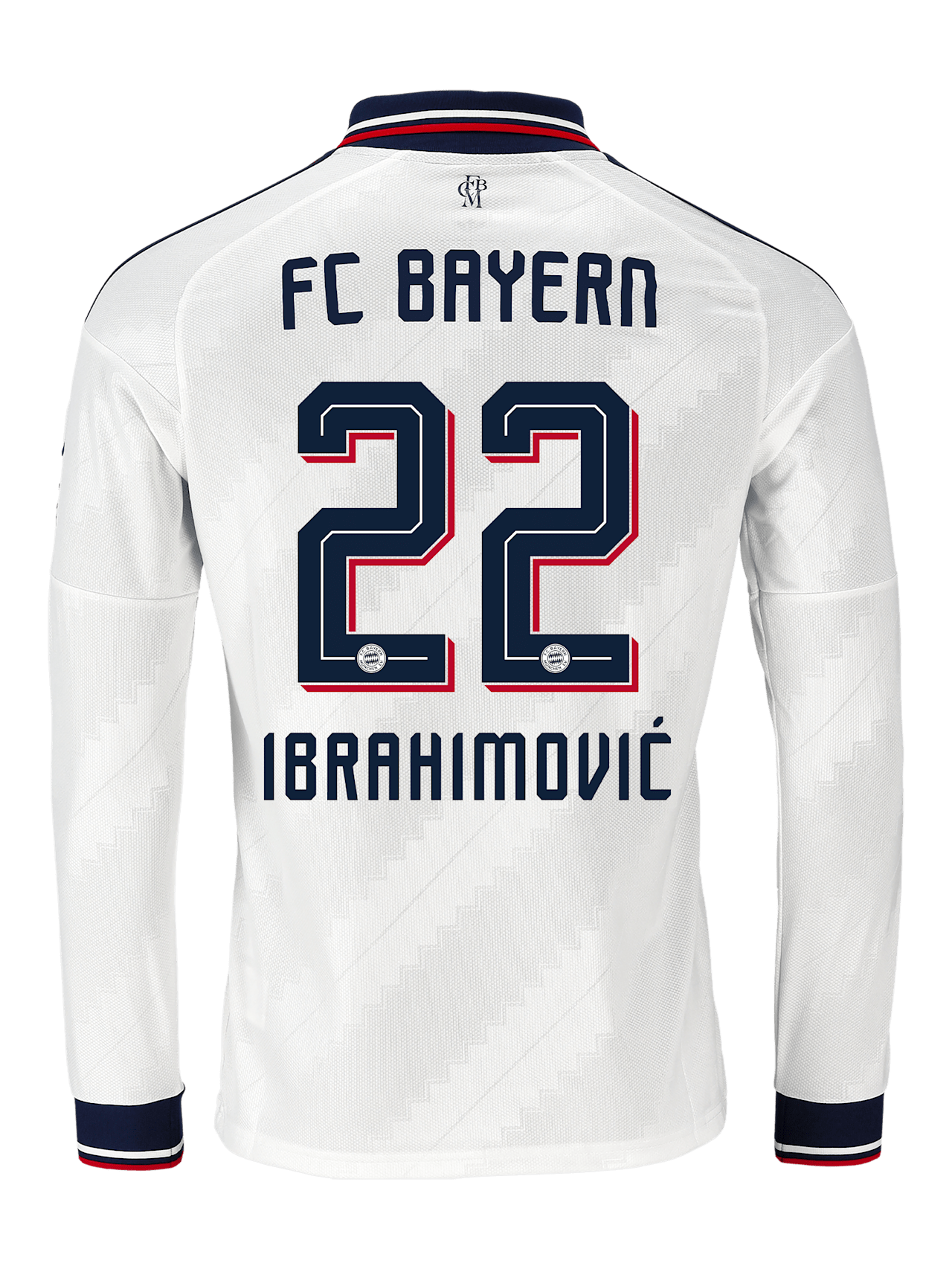 Langarm Trikot Away 26-27 detail 2