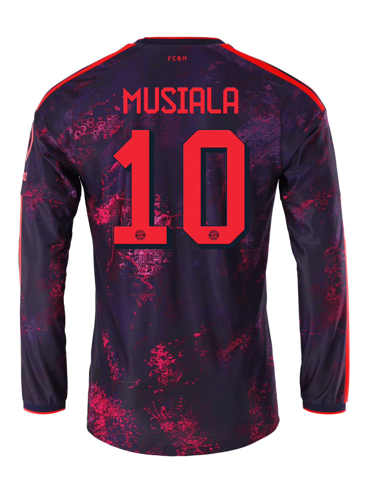 Authentic Langarm Trikot Champions League 26-27 detail 2