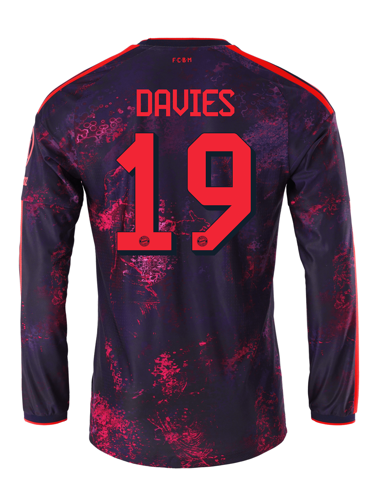 Authentic Langarm Trikot Champions League 26-27 detail 2