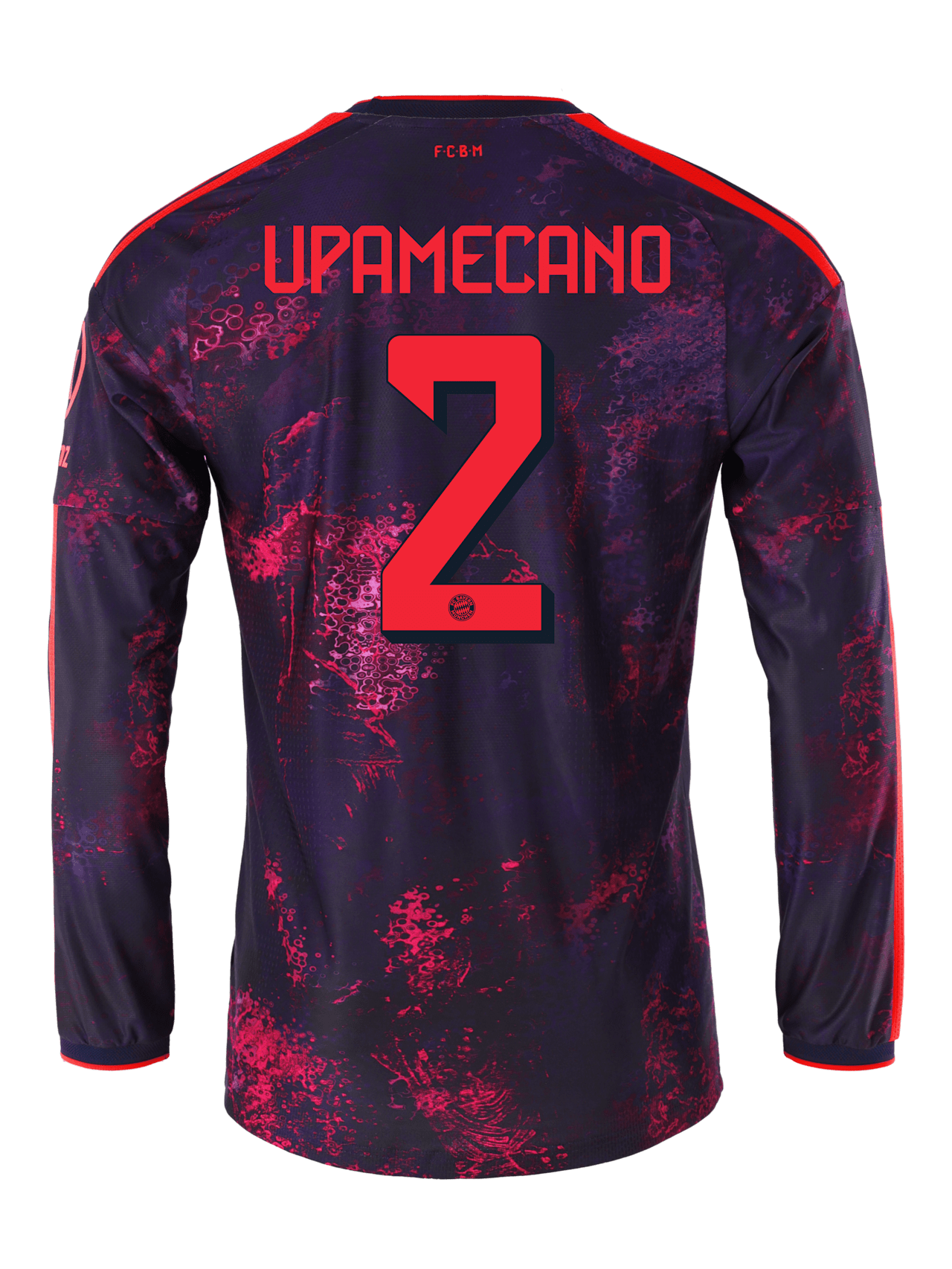 Authentic Langarm Trikot Champions League 26-27 detail 2