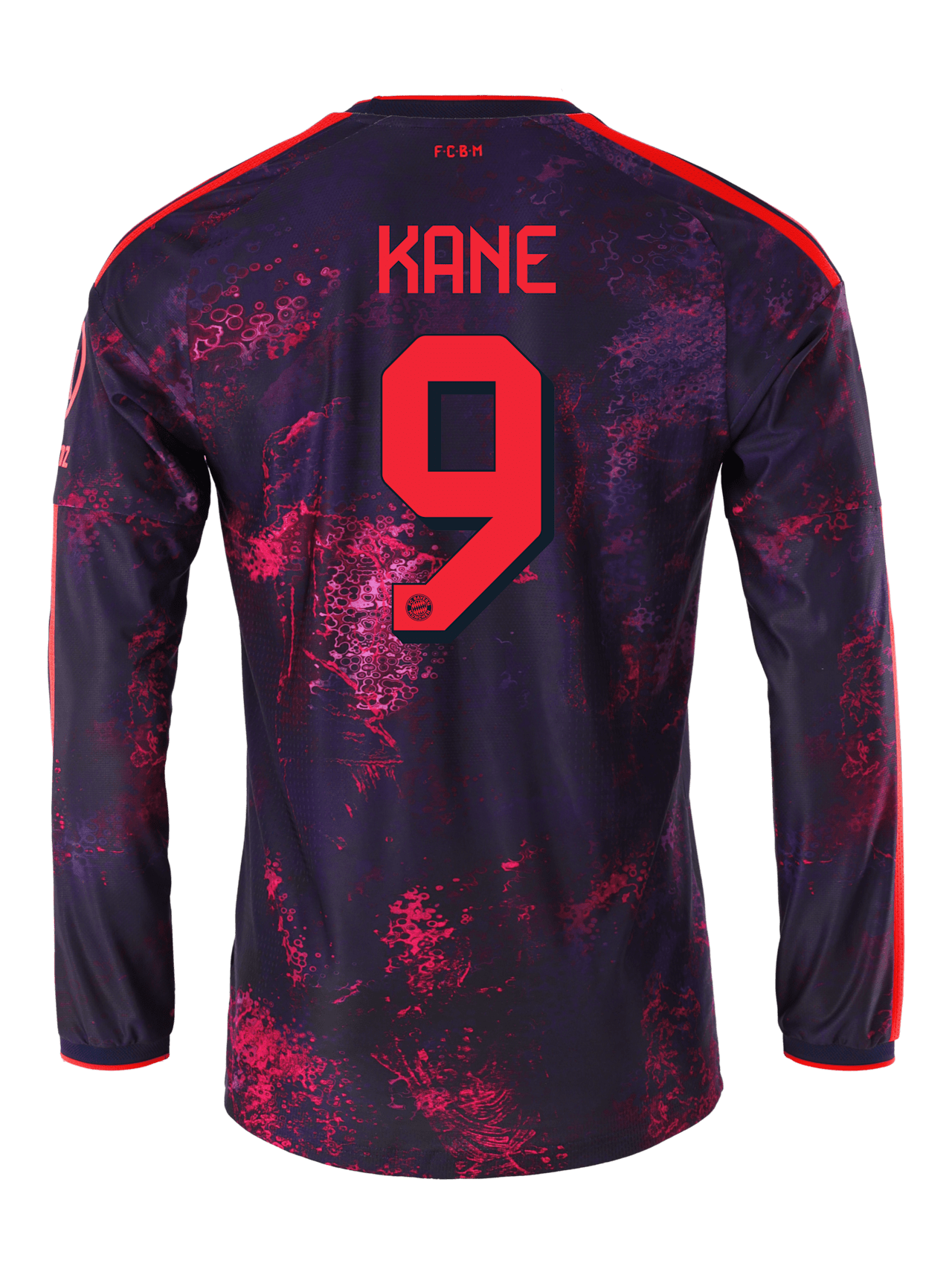 Authentic Langarm Trikot Champions League 26-27 detail 2