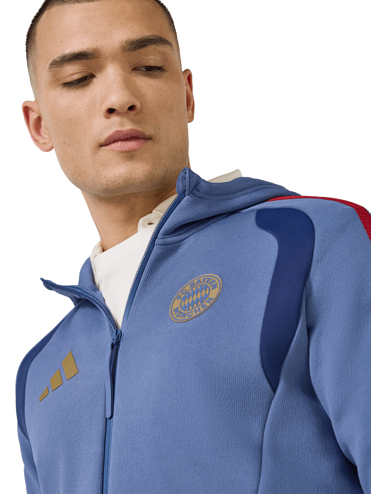 Authentic Zip-Hoodie Teamline detail 3