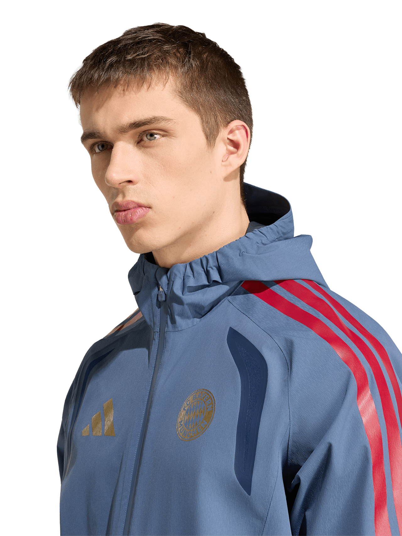 Authentic Regenjacke Teamline detail 3