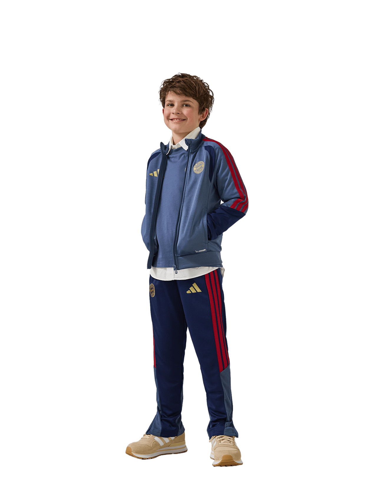 Teamline tracksuit detail 1