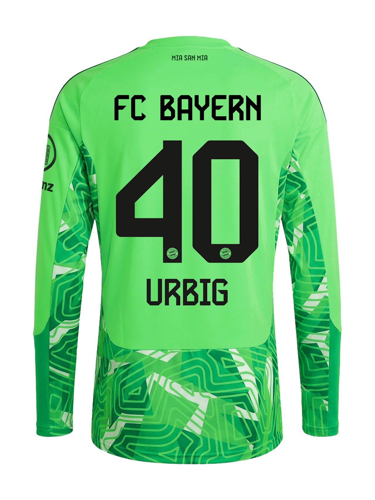 Jonas Urbig Men Long Sleeve Jersey Goalkeeper 26-27 1