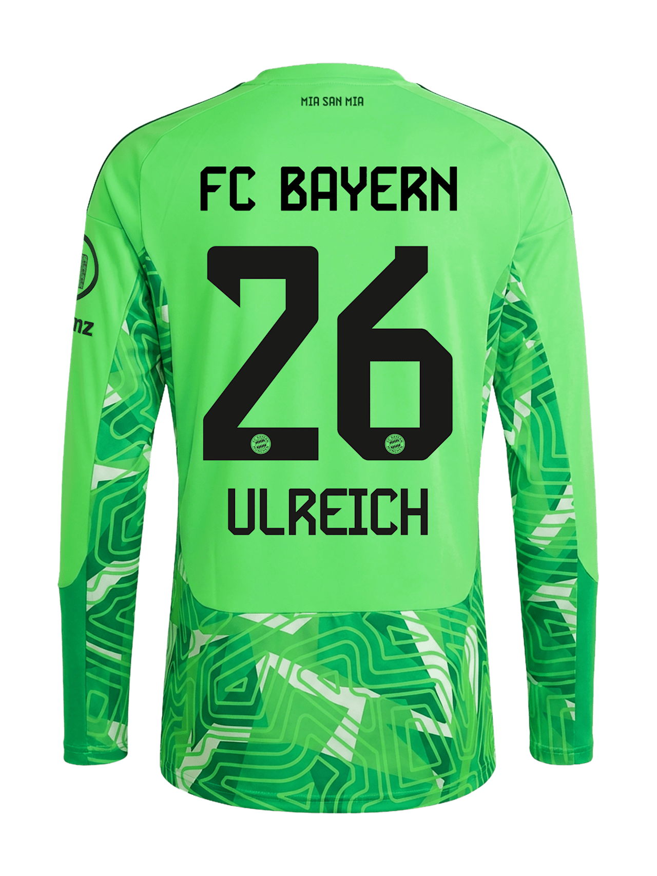 Sven Ulreich Men Long Sleeve Jersey Goalkeeper 26-27 1
