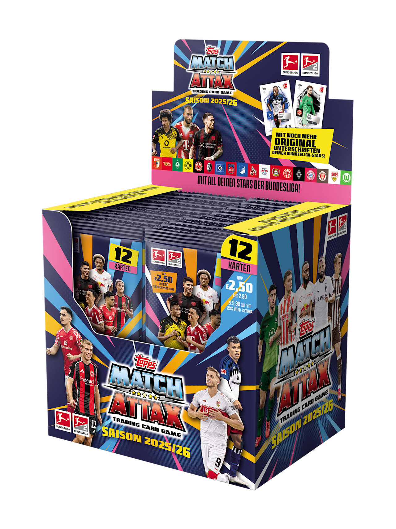 Match Attack BL Box 36 Päckchen detail 2