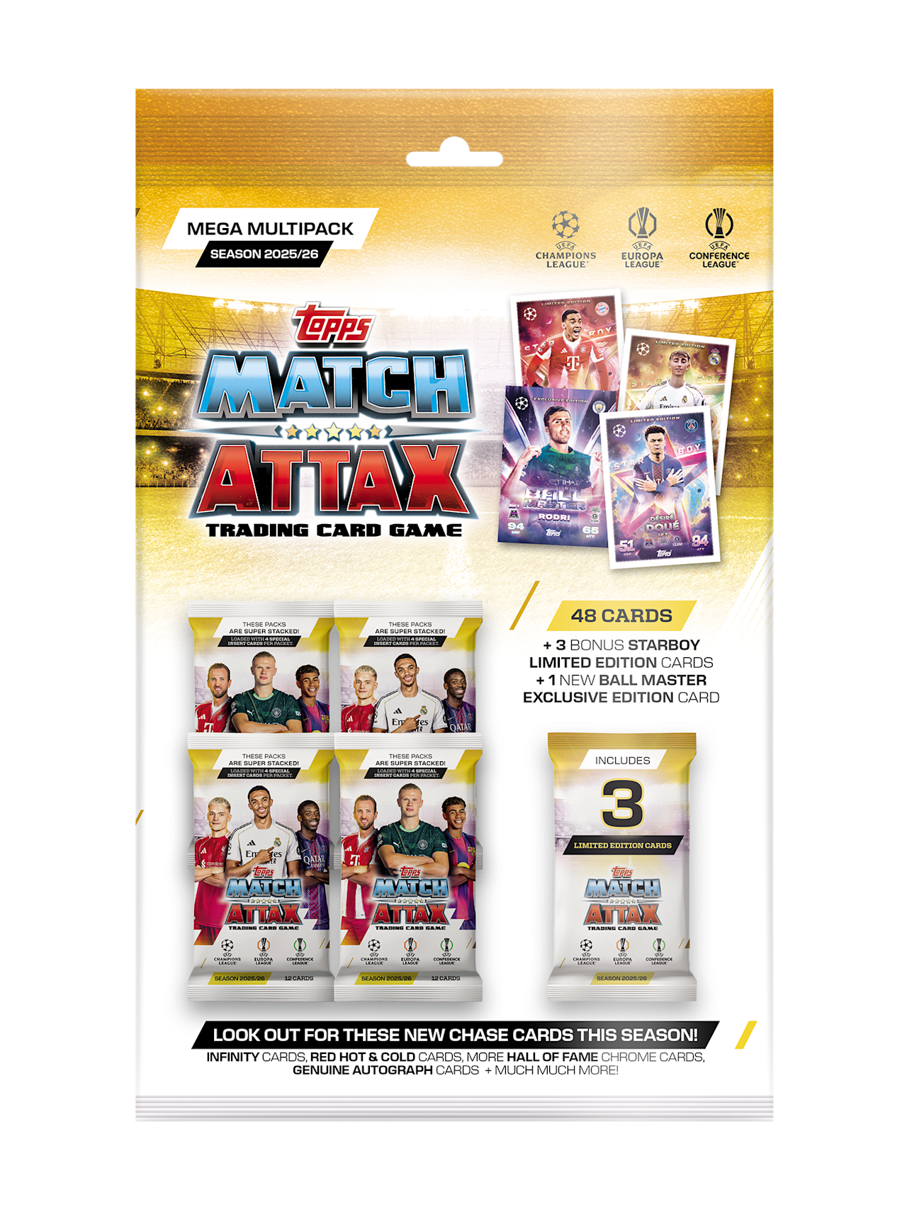 Match Attack UCL Mega Multipack 1