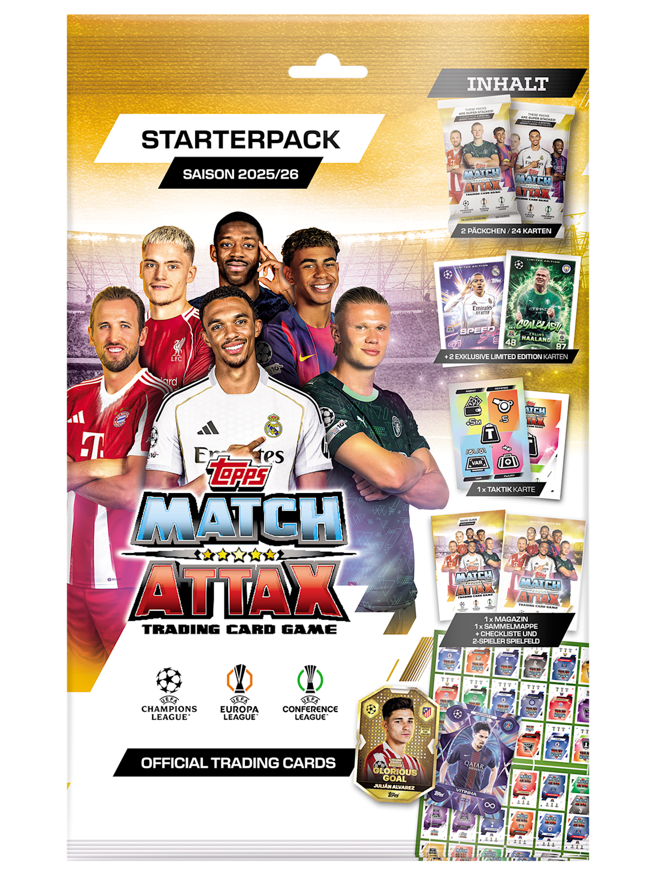 Match Attack UCL Mega Tin detail 2