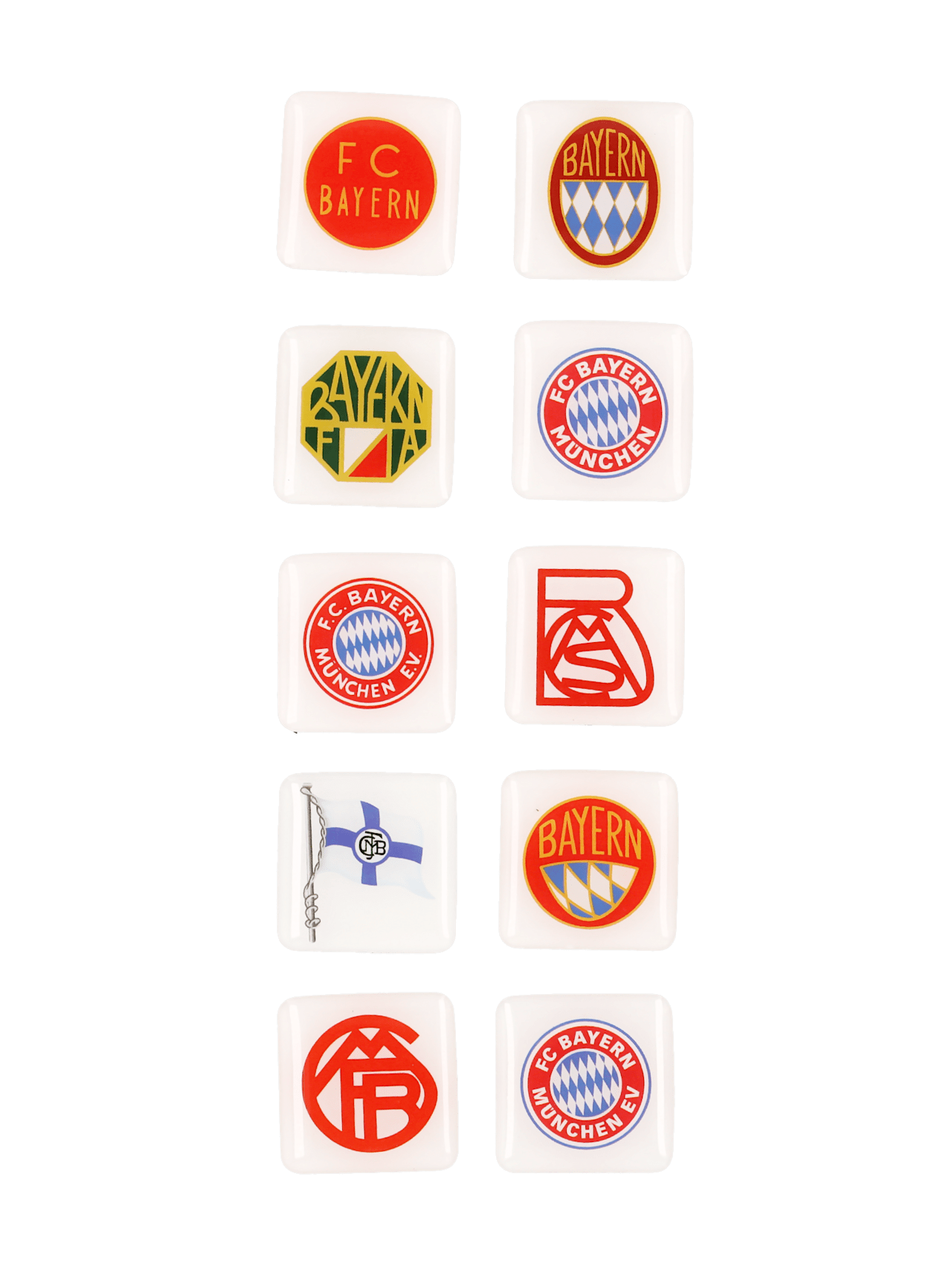 Magnets Logos Set of 10 detail 1