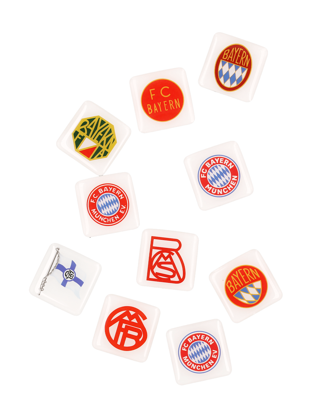 Magnets Logos Set of 10 detail 2