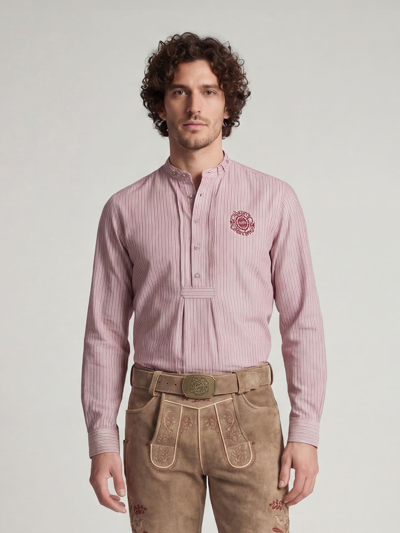 Hombres Camisa estilo bávaro 1