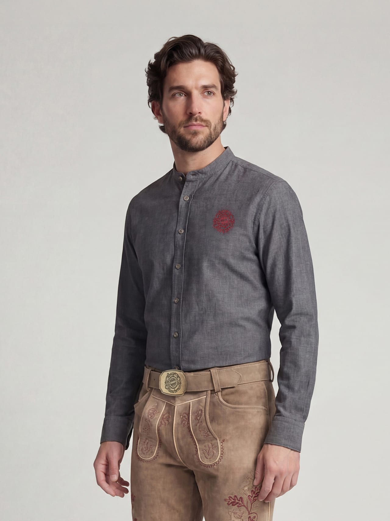 Hombres Camisa estilo bávaro 1