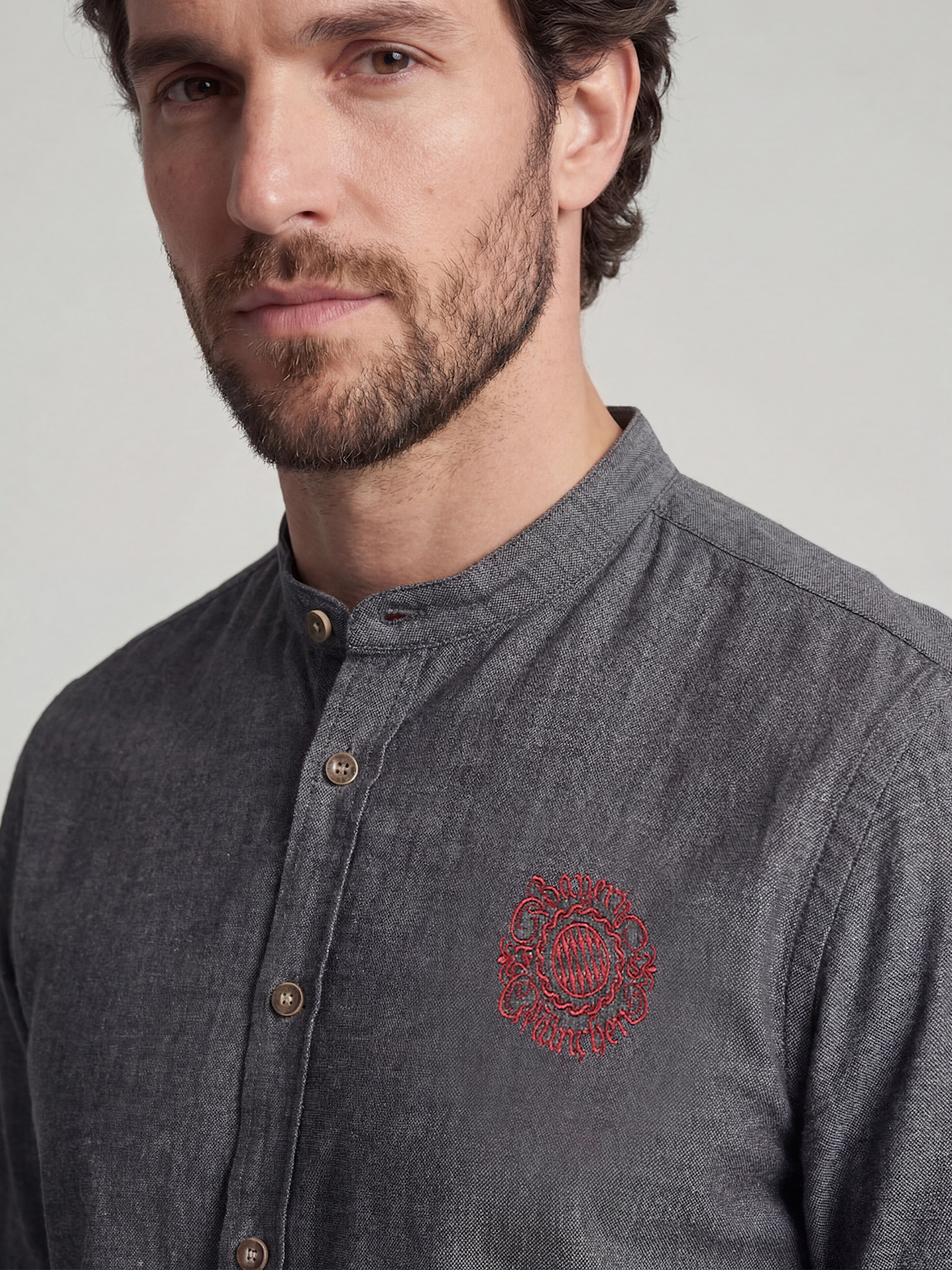 Camisa estilo bávaro detail 3