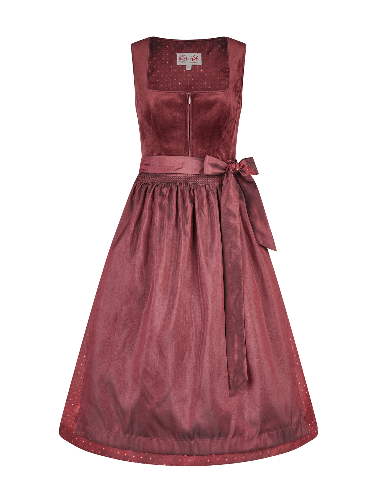 Dirndl Samt detail 5