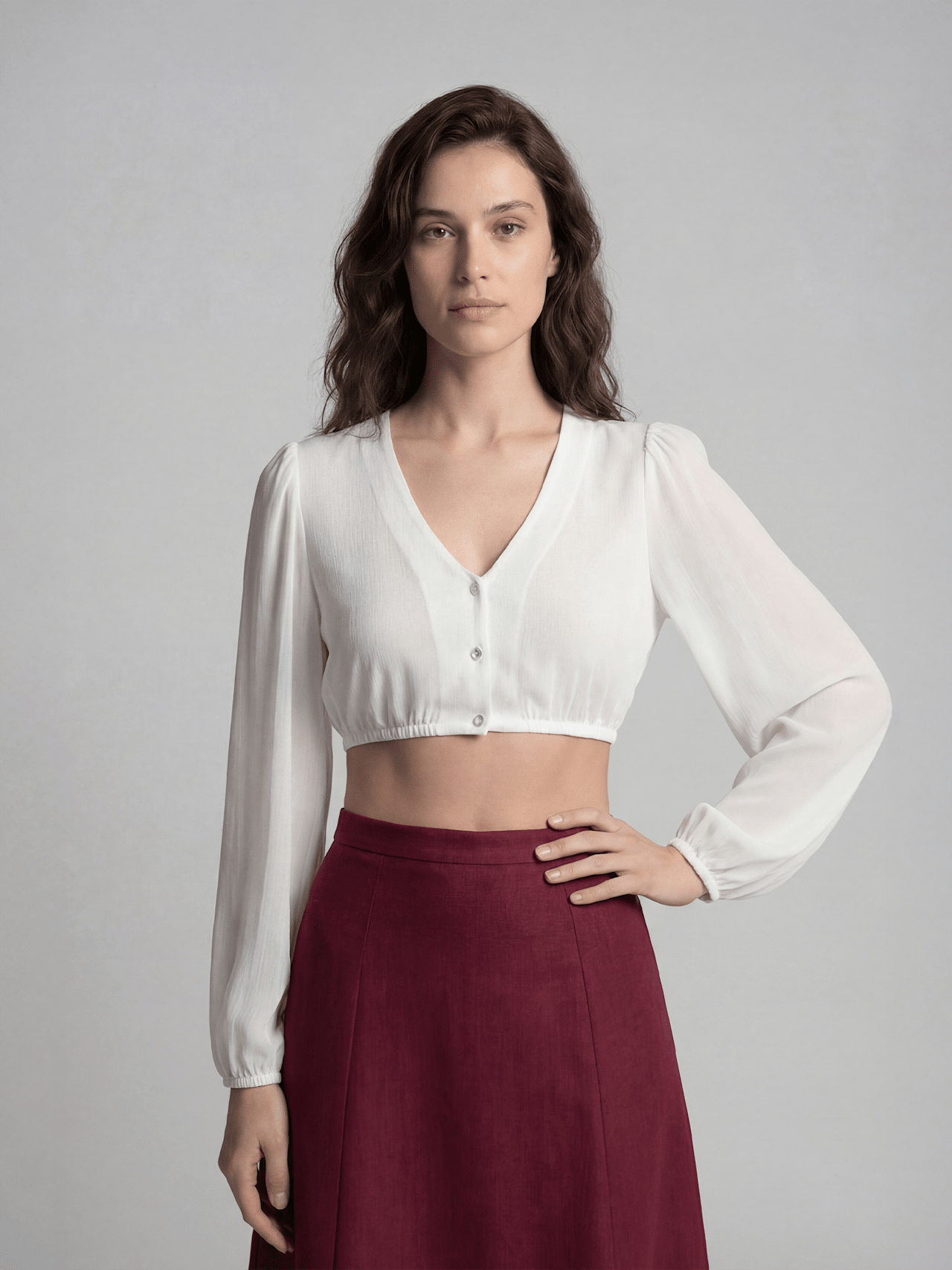 Women Dirndl blouse 1