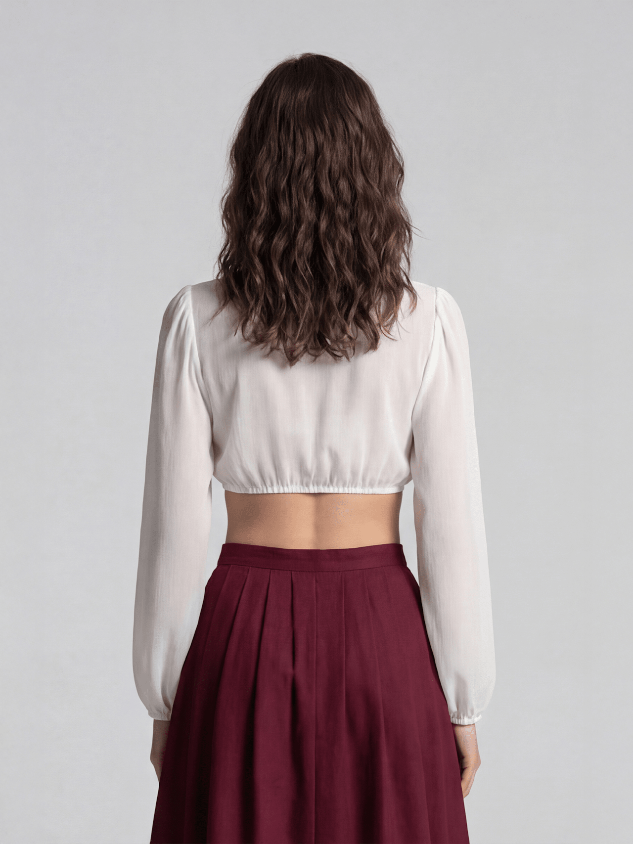 Dirndl blouse detail 2