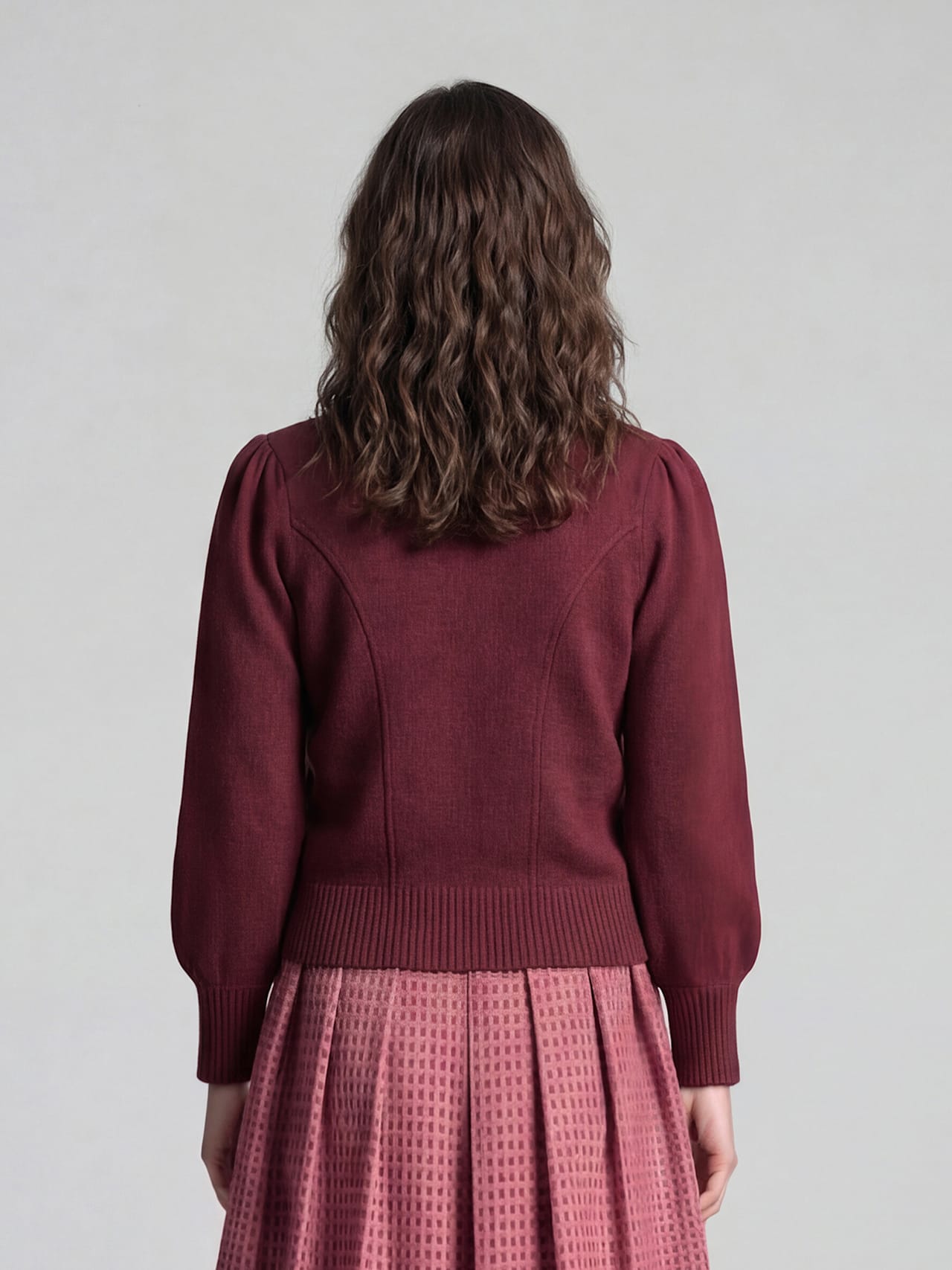 Trachten Strickjacke detail 2