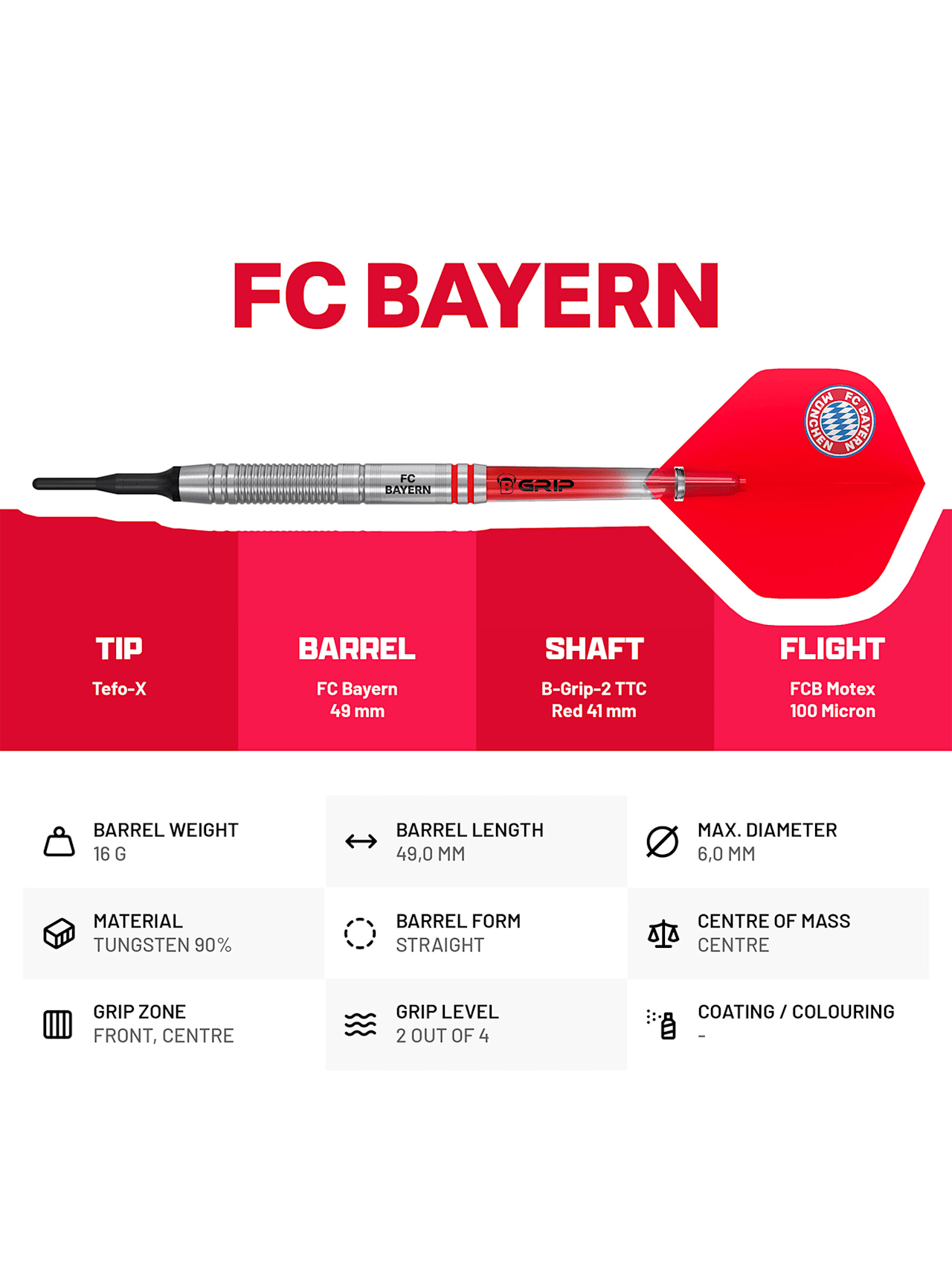 Soft Darts Tungsten 18 g detail 4