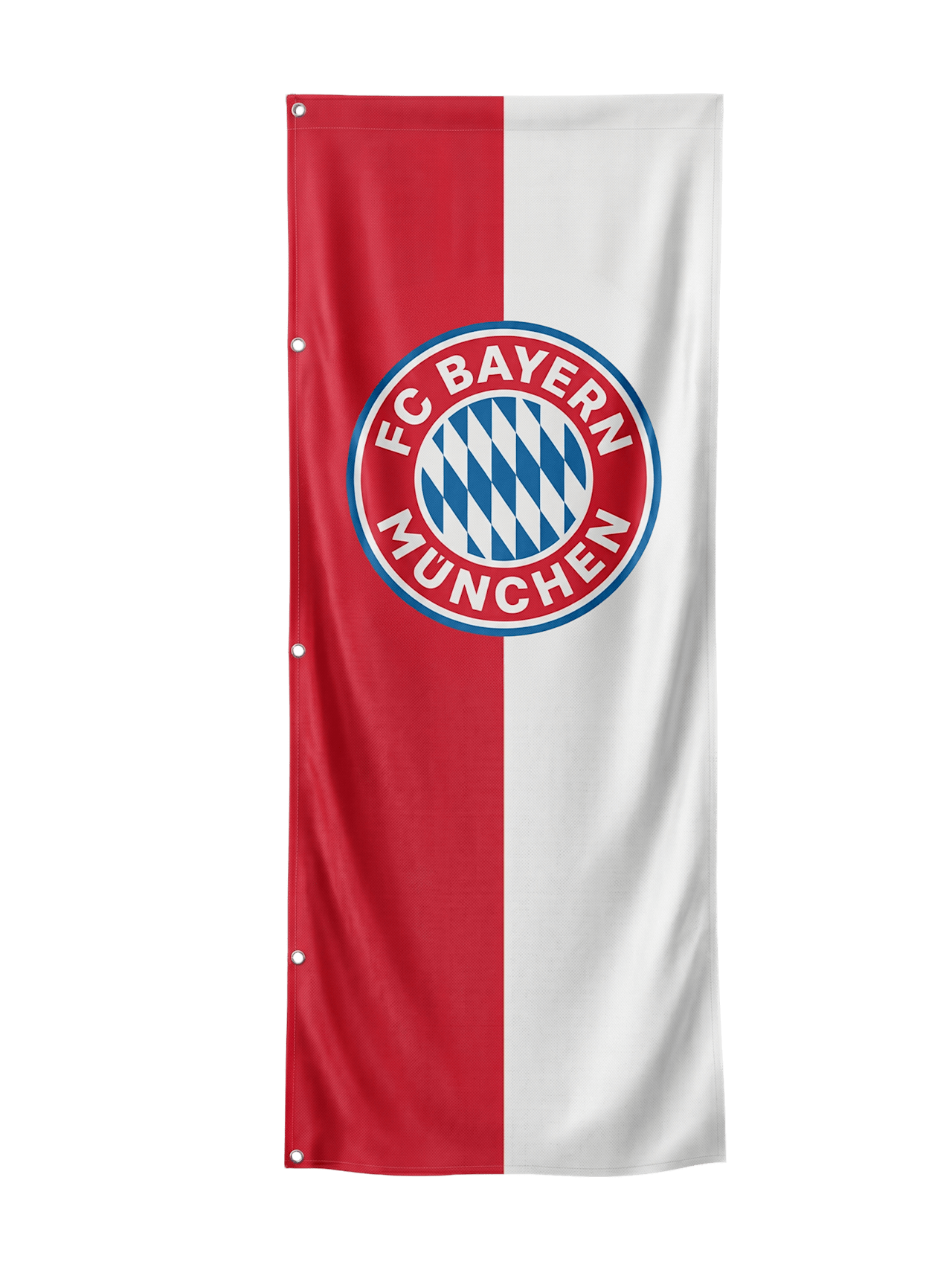 Vertical flag with logo 400x150 cm 1