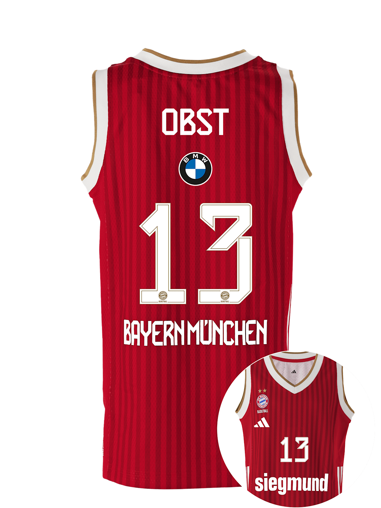 Kinder Basketball Authentic Trikot Home 26-27 1