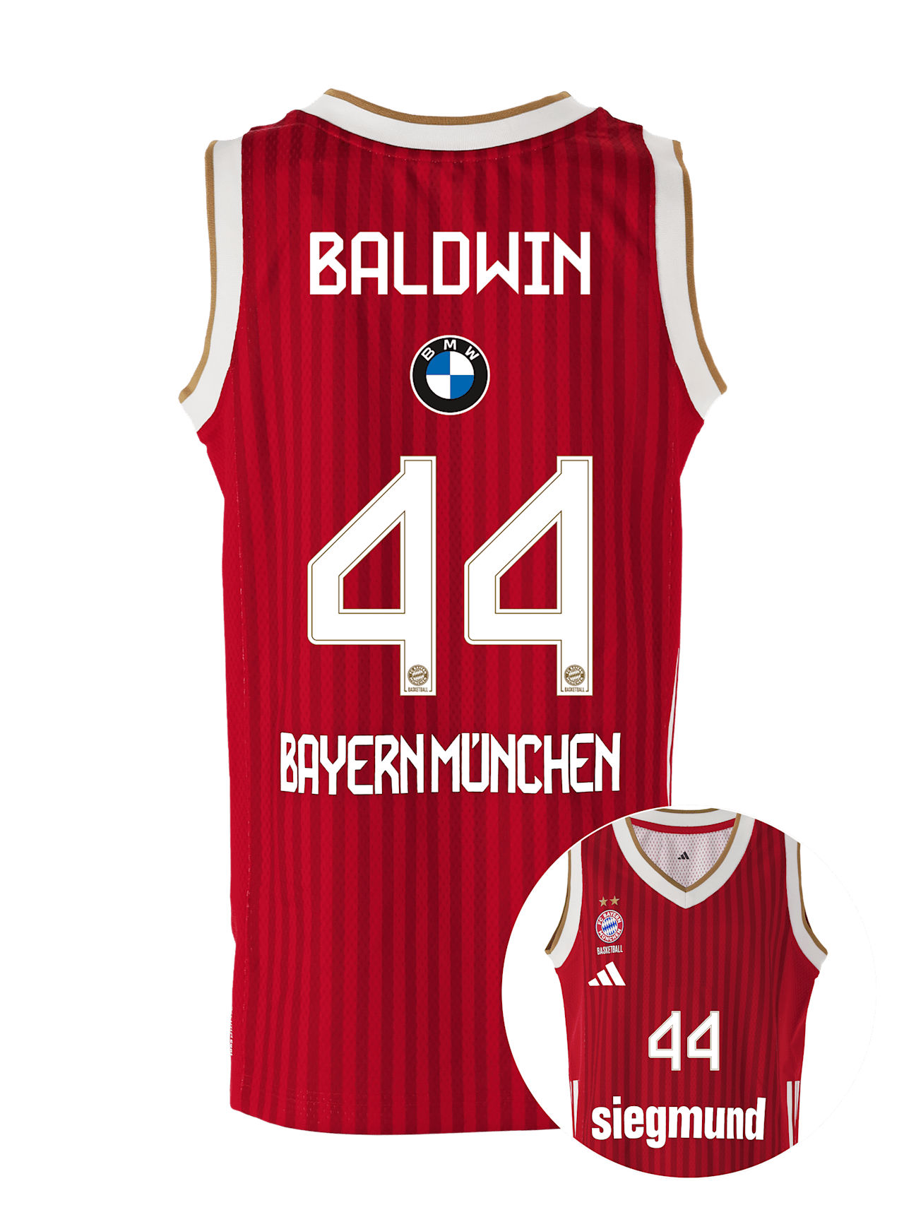 Kinder Basketball Authentic Trikot Home 26-27 1
