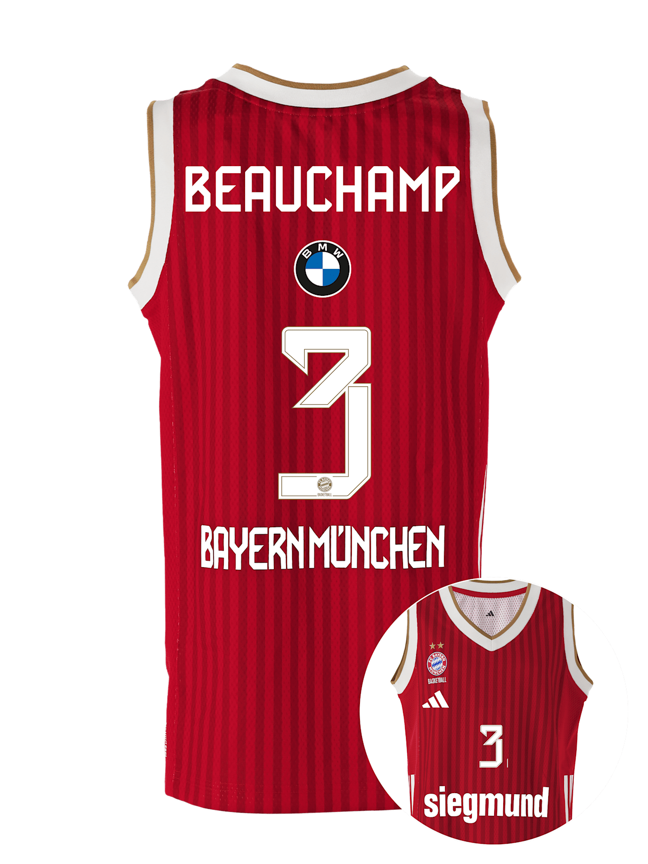 Basketball Authentic Trikot Home 26-27 detail 2