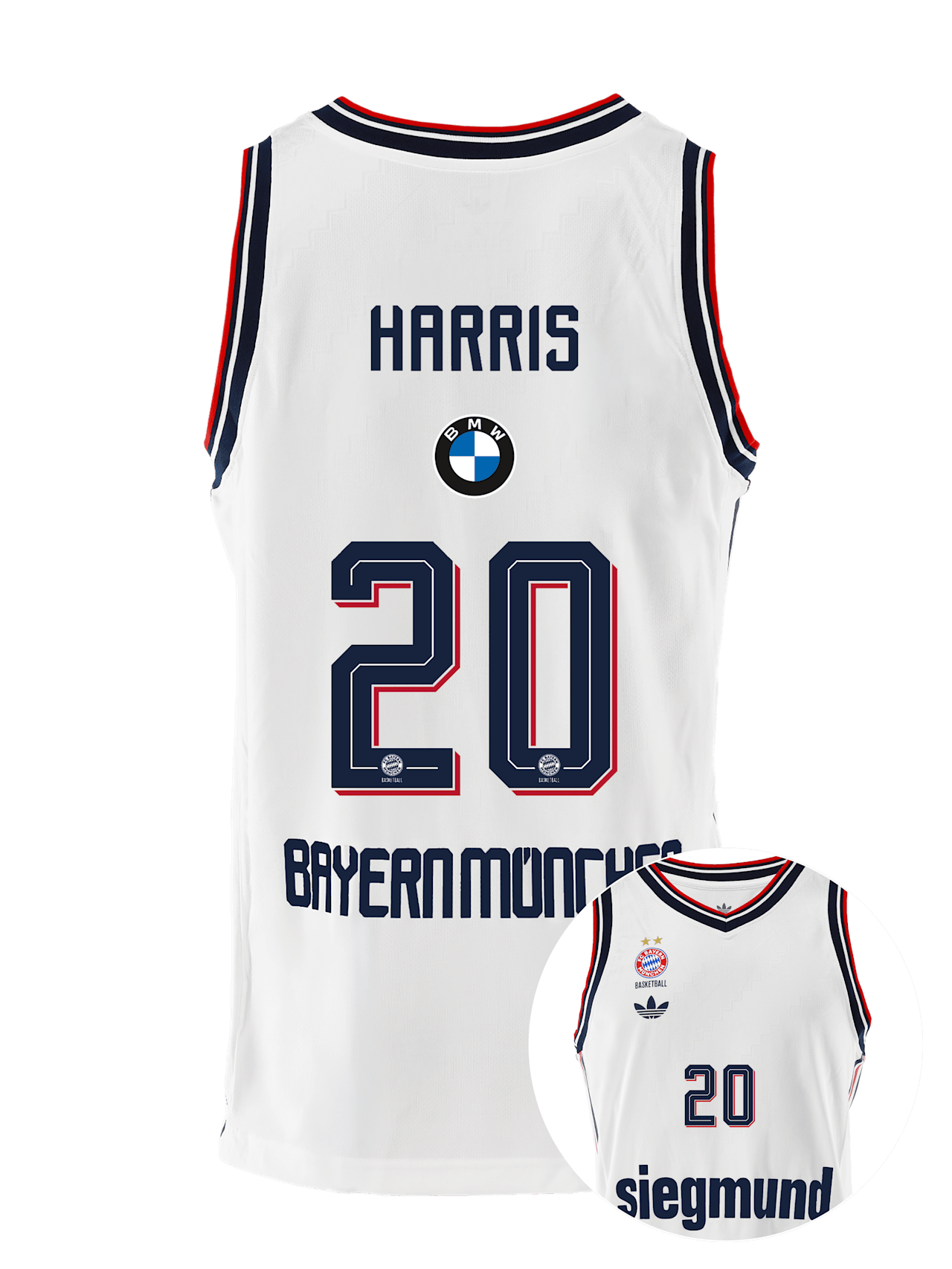Maillot de basket AU Extérieur 26-27 detail 2