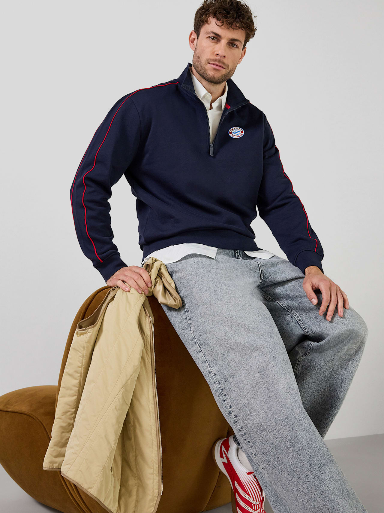 Half-Zip Pullover Essentials detail 5