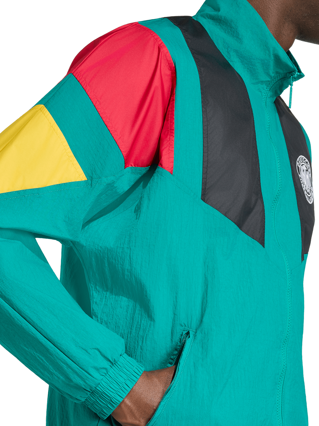 Zip-up Jacke DFB EQT detail 5