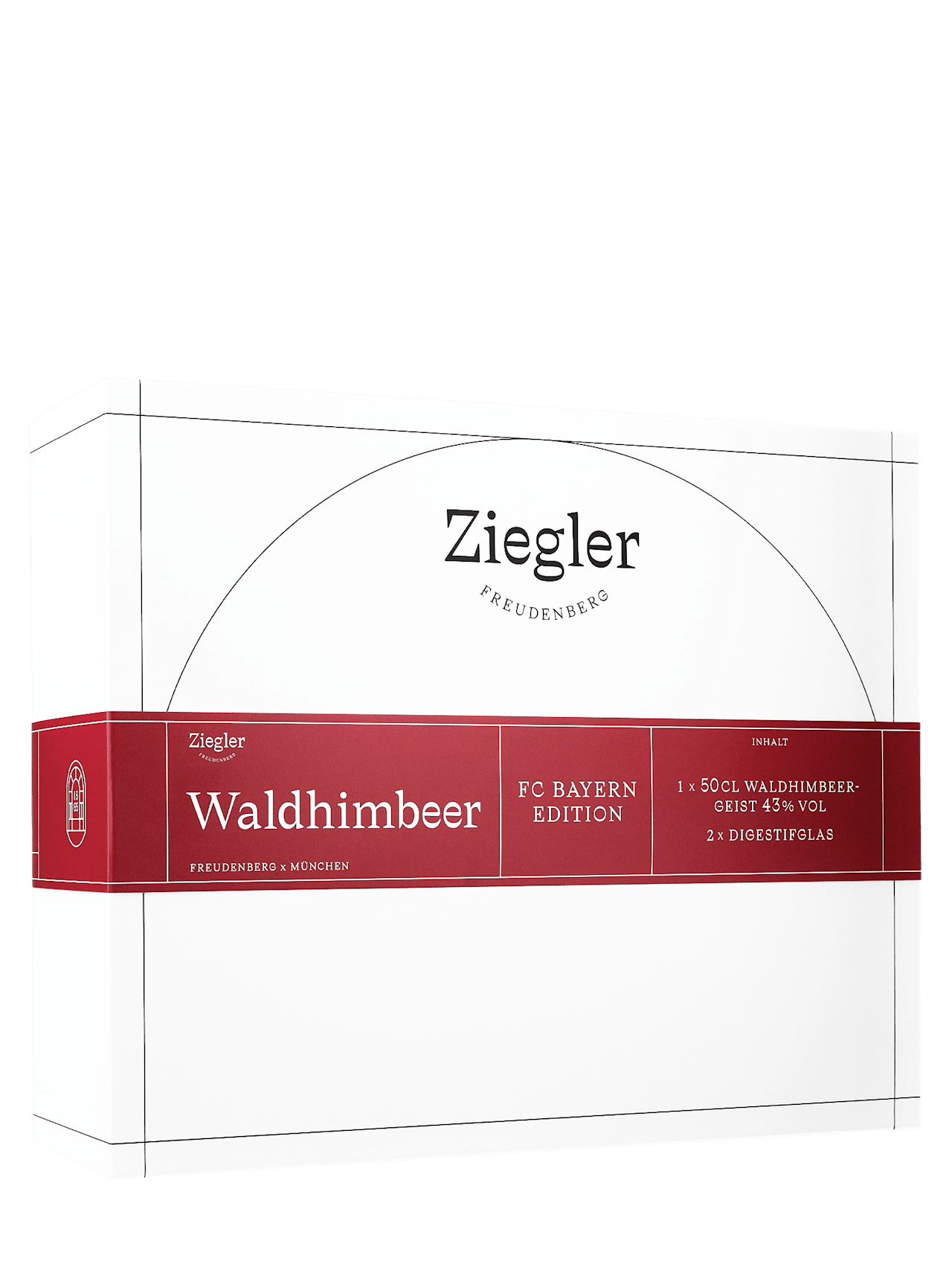 Waldhimbeer Geist Geschenkset 50 cl detail 2