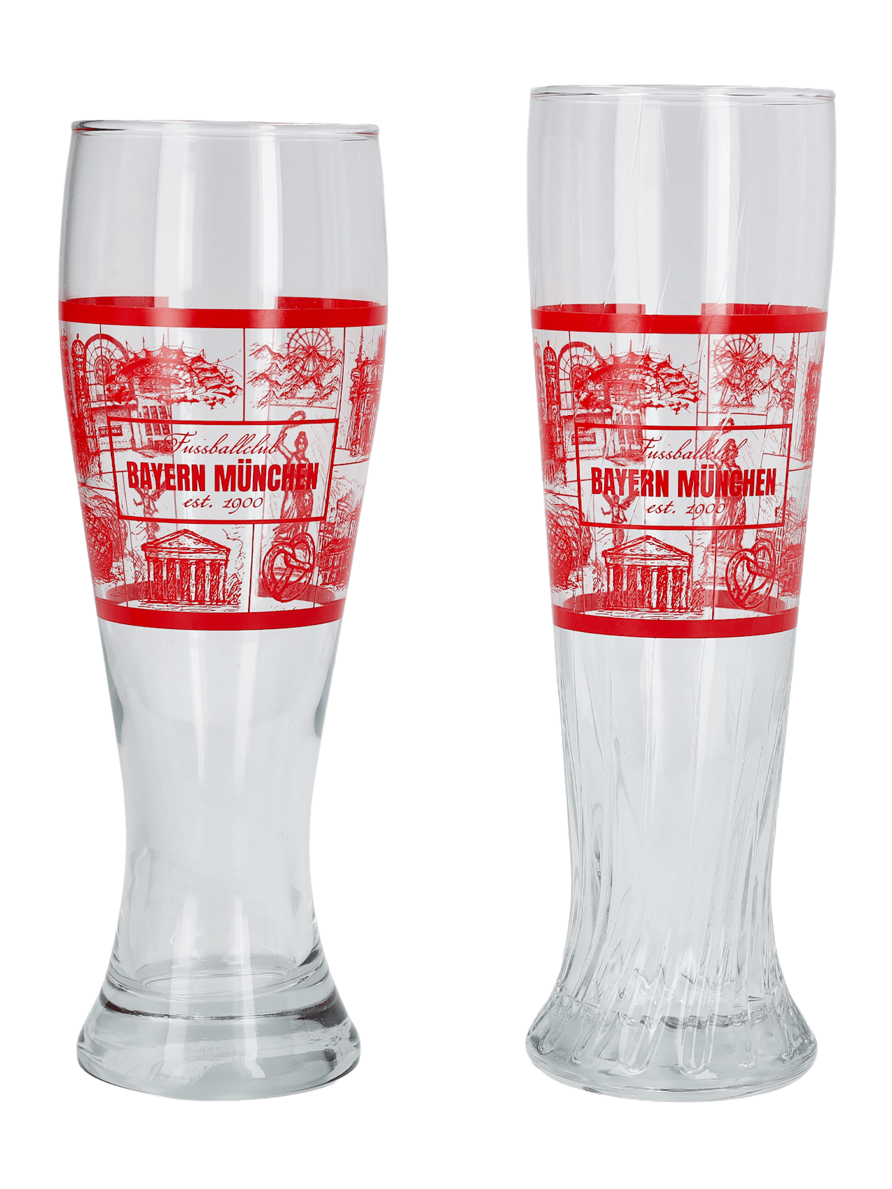 Weißbierglas 2er-Set München 0,5 l 1